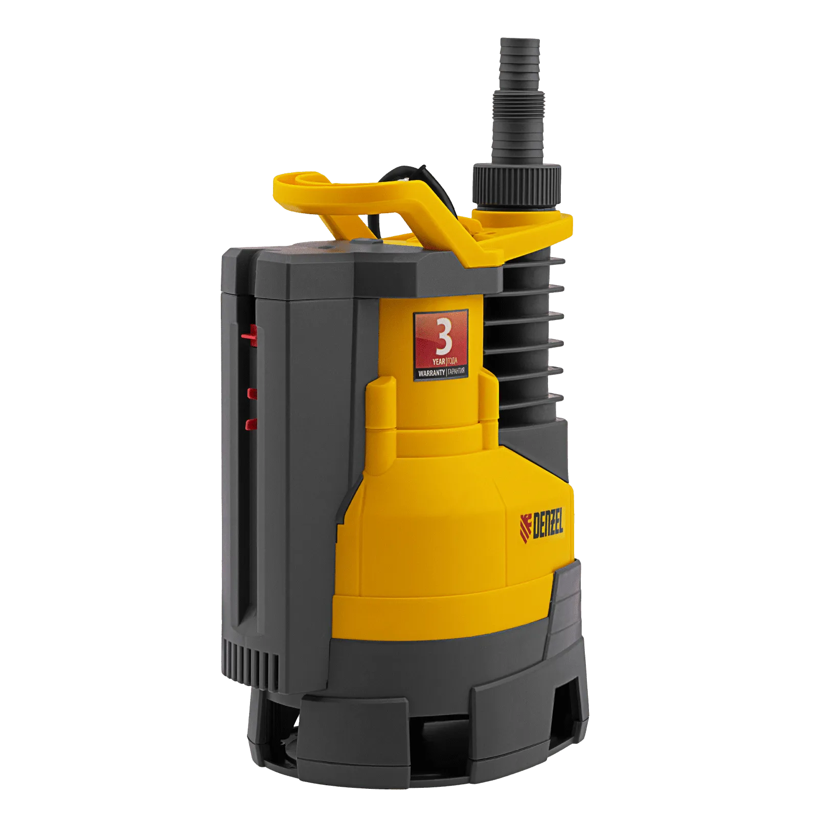 Дренажный насос DENZEL DPХ450, 450 Вт, подъем 5 м, 9000 л/ч