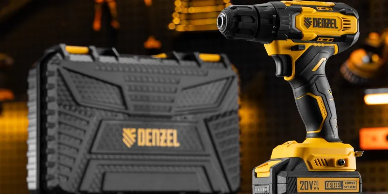 Обзор аккумуляторной дрели-шуруповерта DENZEL CDQ-20
