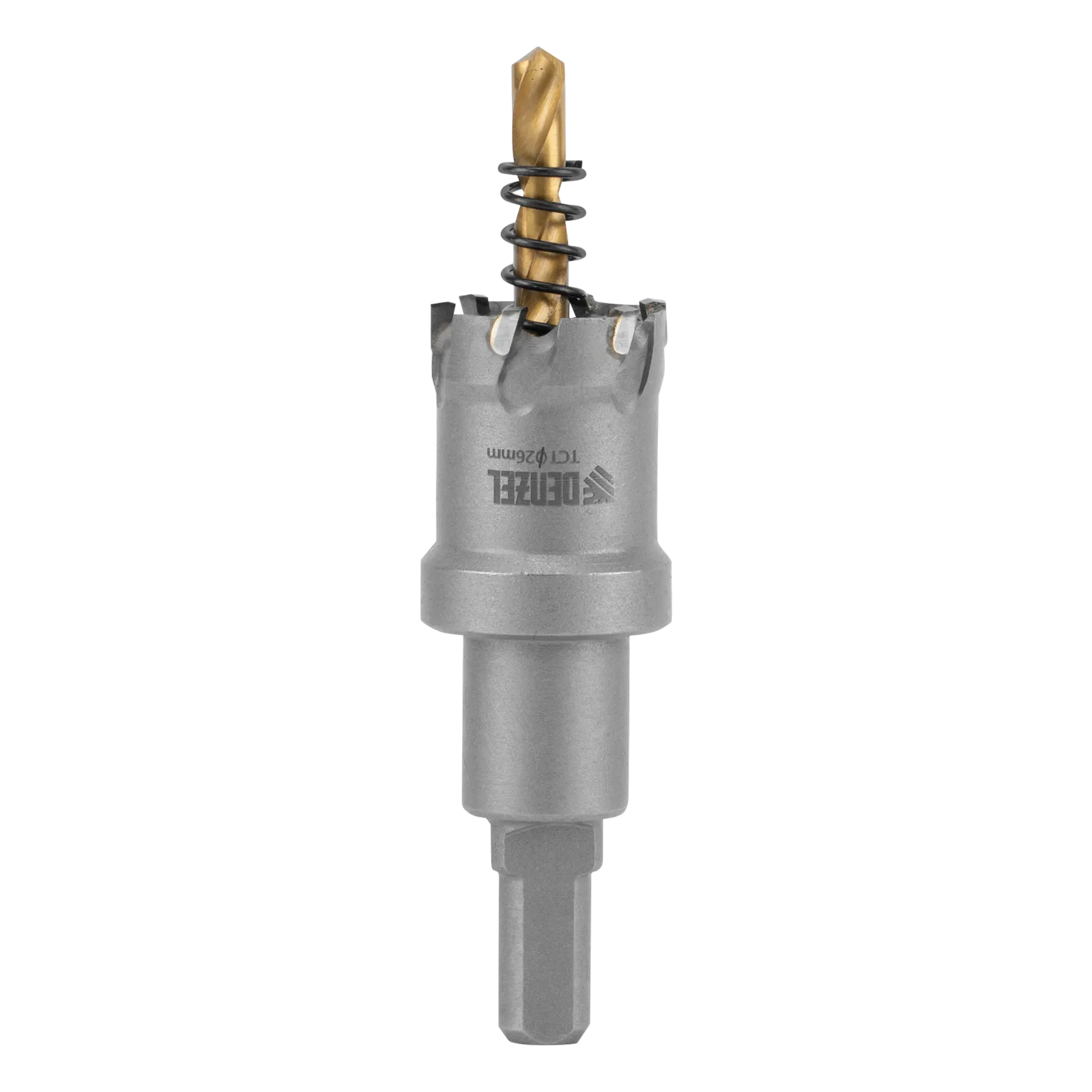 Коронка по металлу DENZEL 724006, 26 мм, твердосплавная