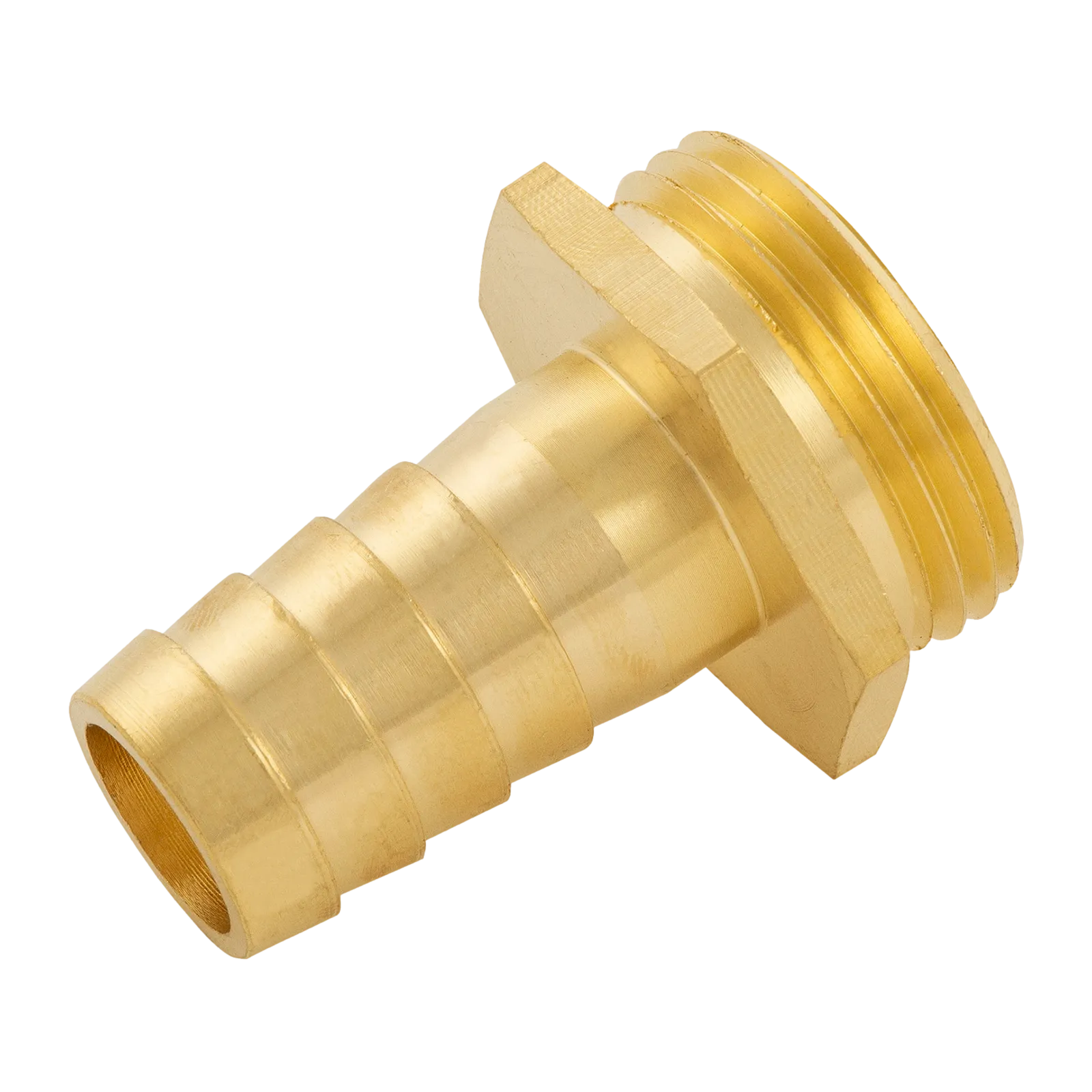 Штуцер для шланга DENZEL 97272, 3/4 дюйм, с наружной резьбой G1