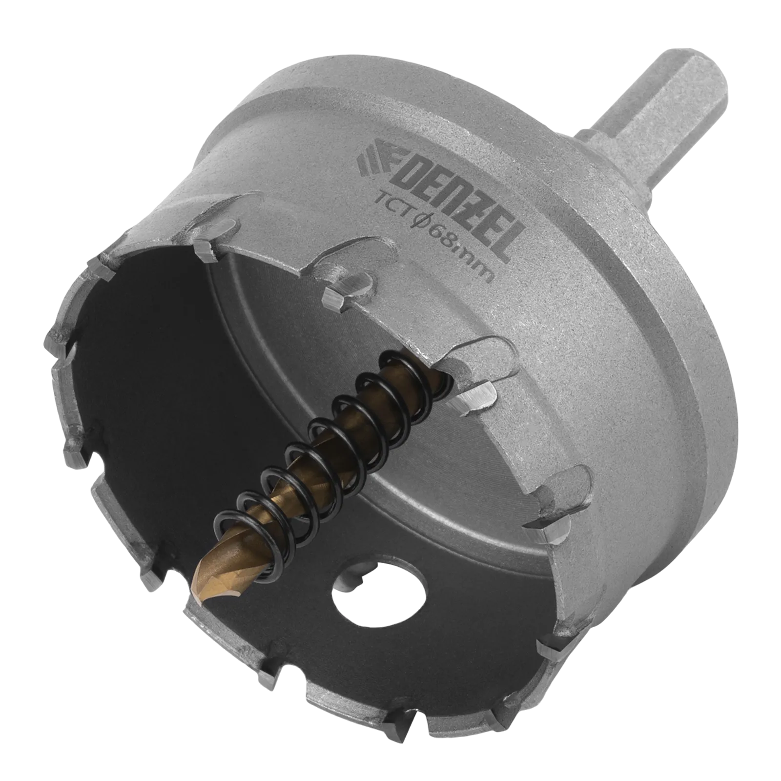 Коронка по металлу DENZEL 724019, 68 мм, твердосплавная