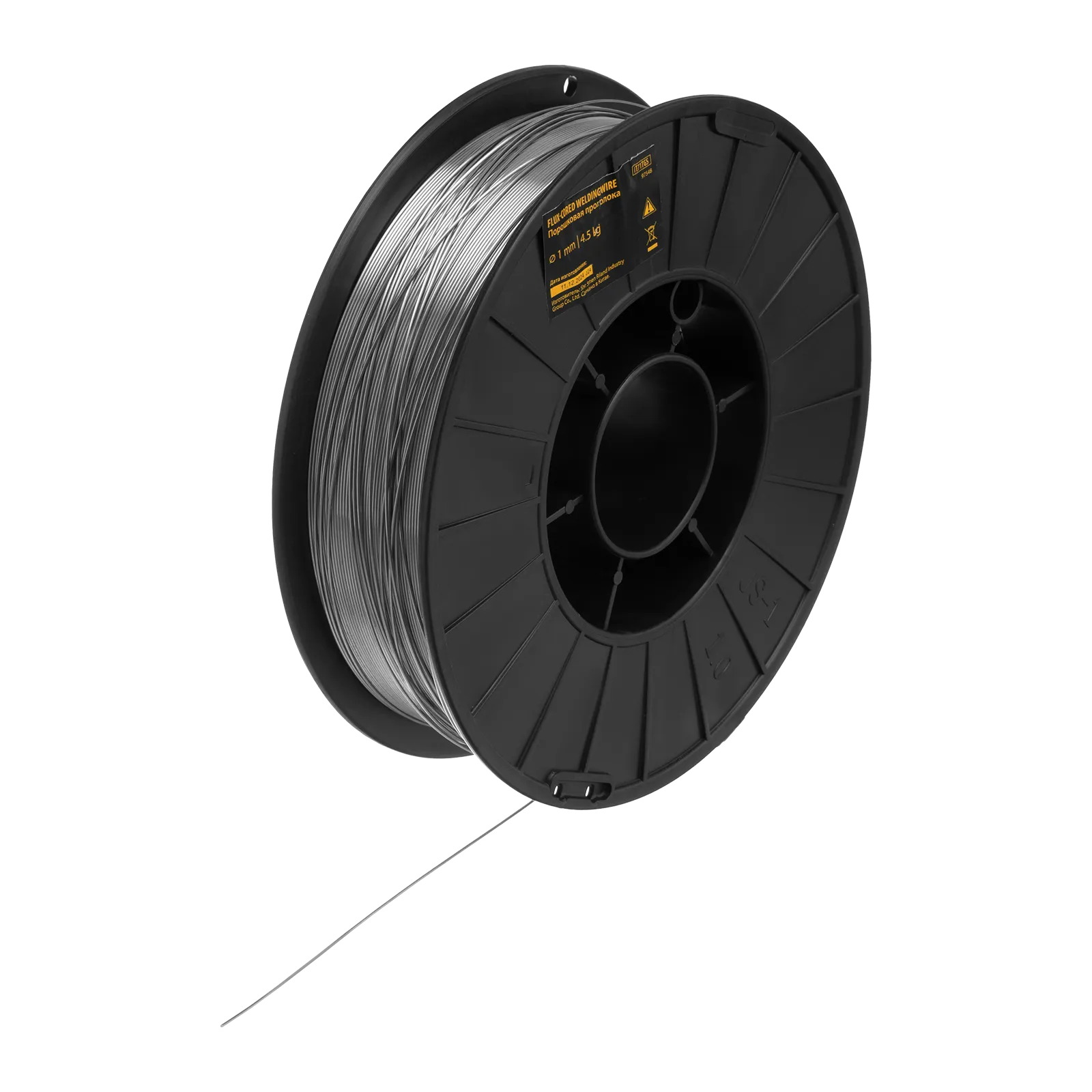 Порошковая проволока Denzel Е71TGS, диам. 1 мм, 4,5 кг, диам. катушки D200