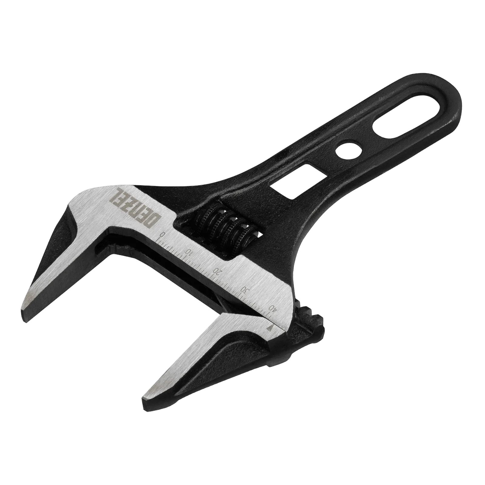 Ключ разводной DENZEL 155 мм, CrV, кованый, укороченная рукоятка