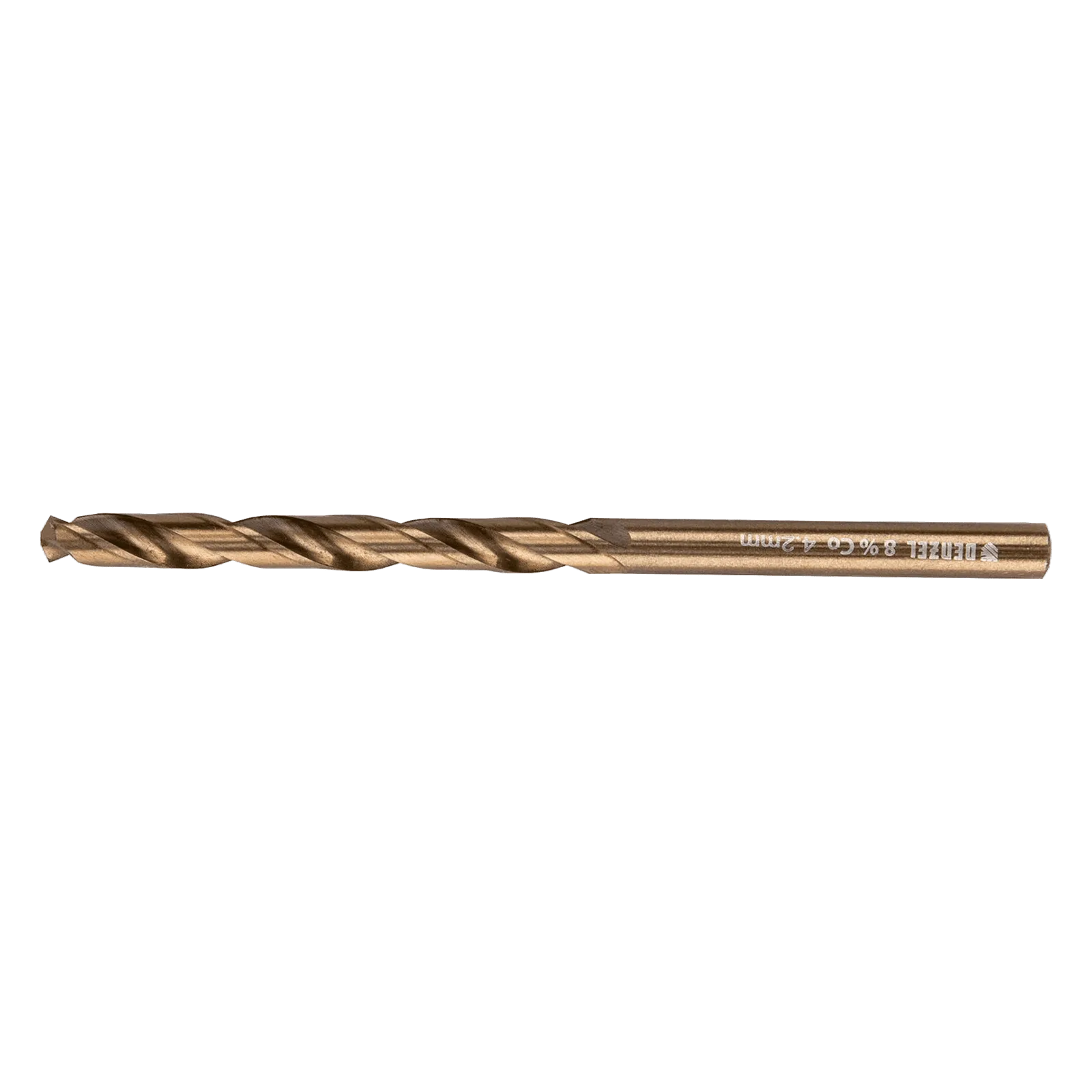 Сверло по металлу DENZEL 4,2 мм, HSS Co-8%