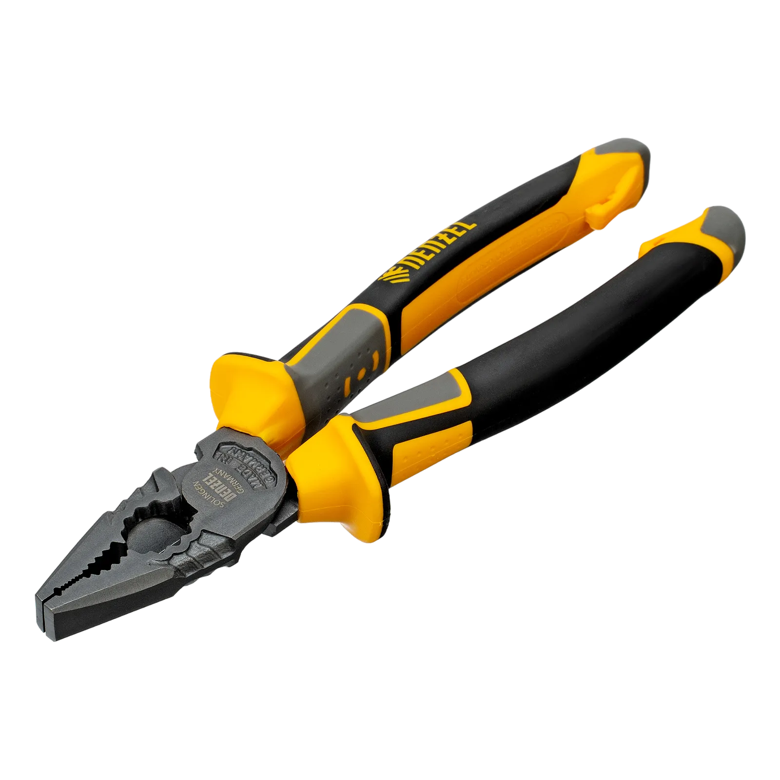 Плоскогубцы комбинированные DENZEL 205 мм, трехкомпонентные рукоятки
