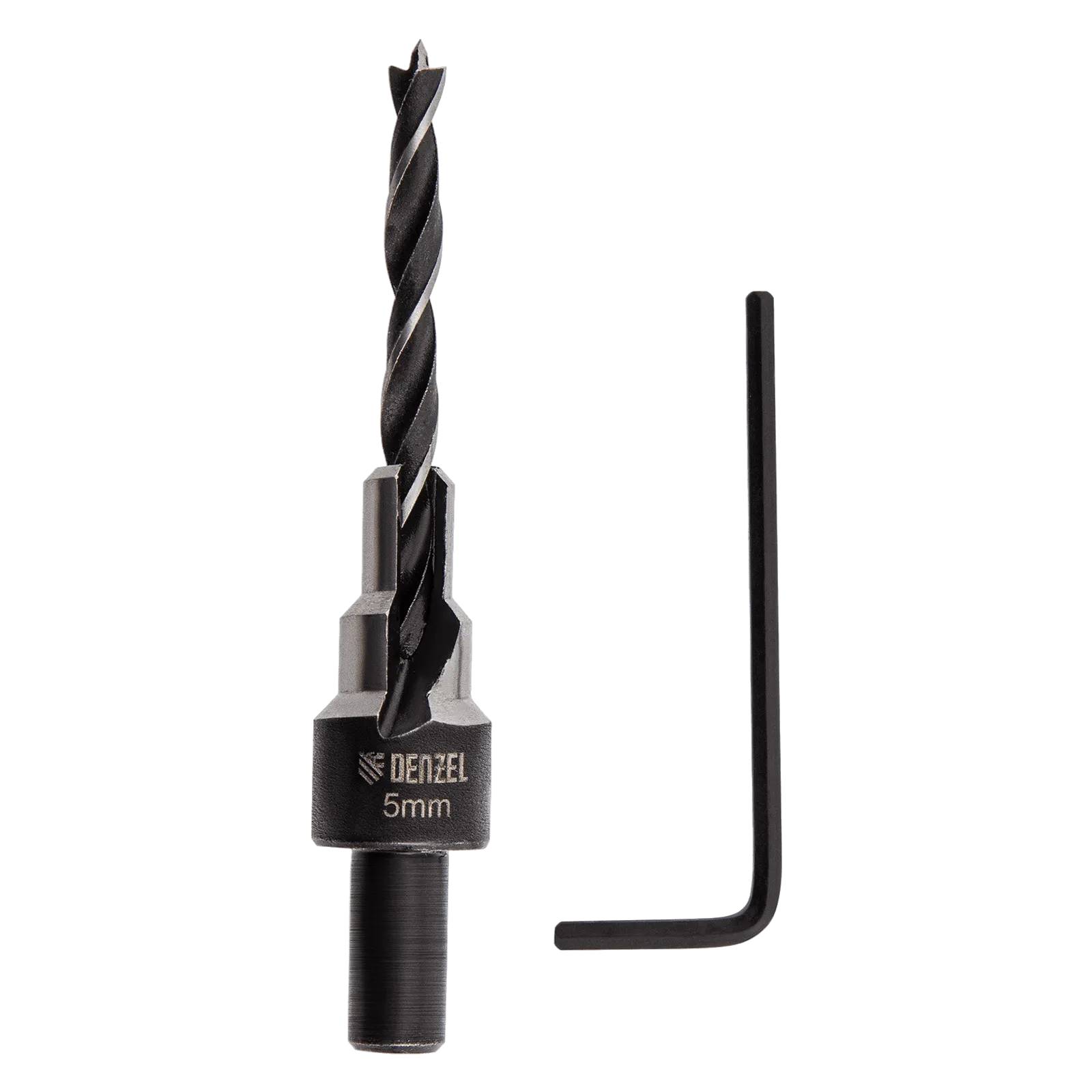 Сверло-зенкер под конфирмат DENZEL 5 мм