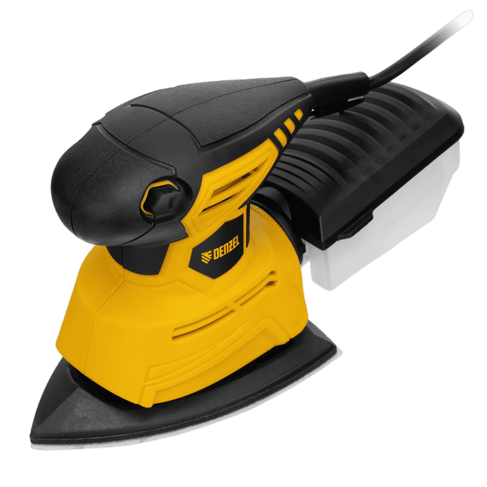 Машина плоскошлифовальная вибрационная DENZEL VDS-2, 2 в 1, 130 Вт, 14000 об/мин