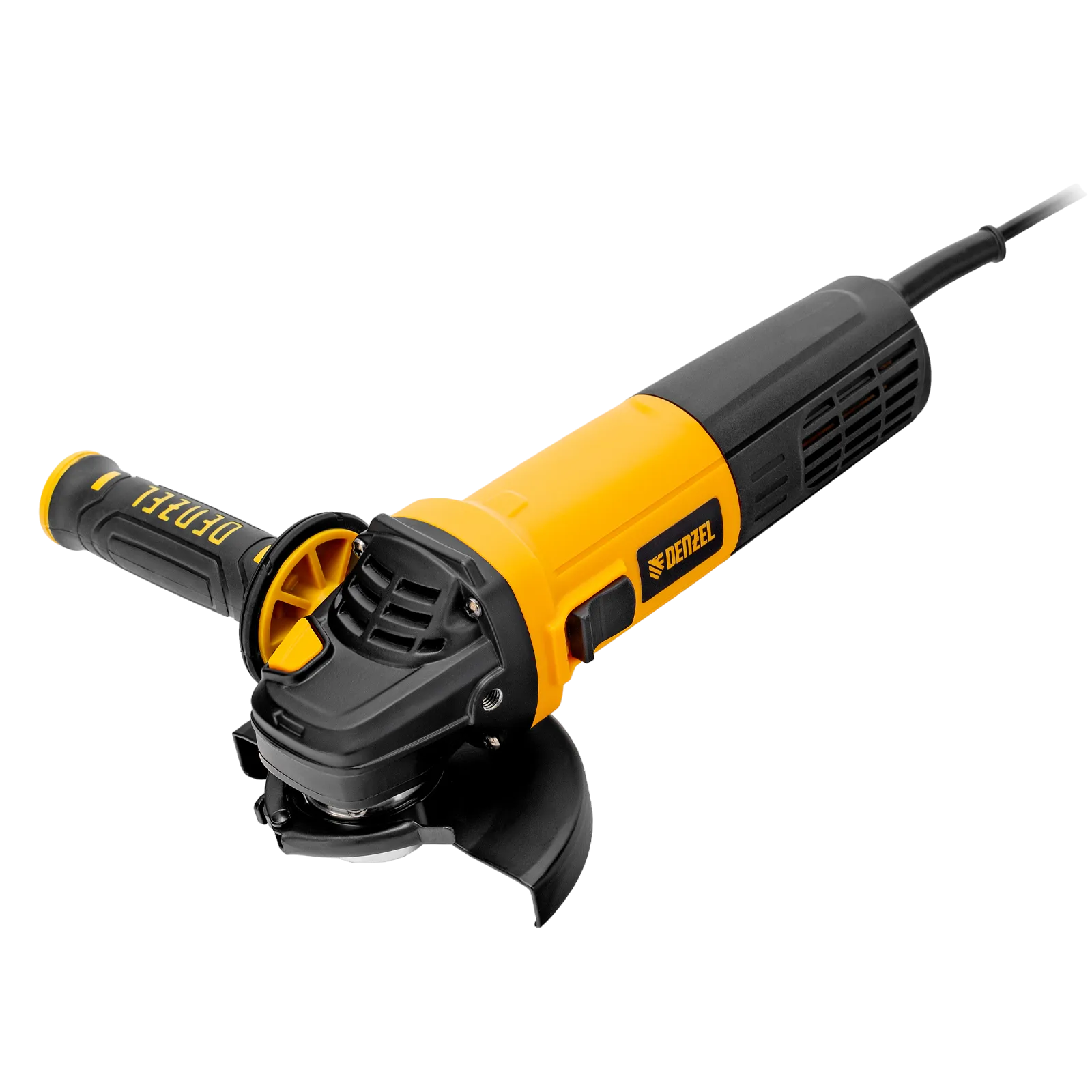 Машина шлифовальная угловая DENZEL AG125-1500, 1500 Вт, 125 мм, 3000-11000 об/мин