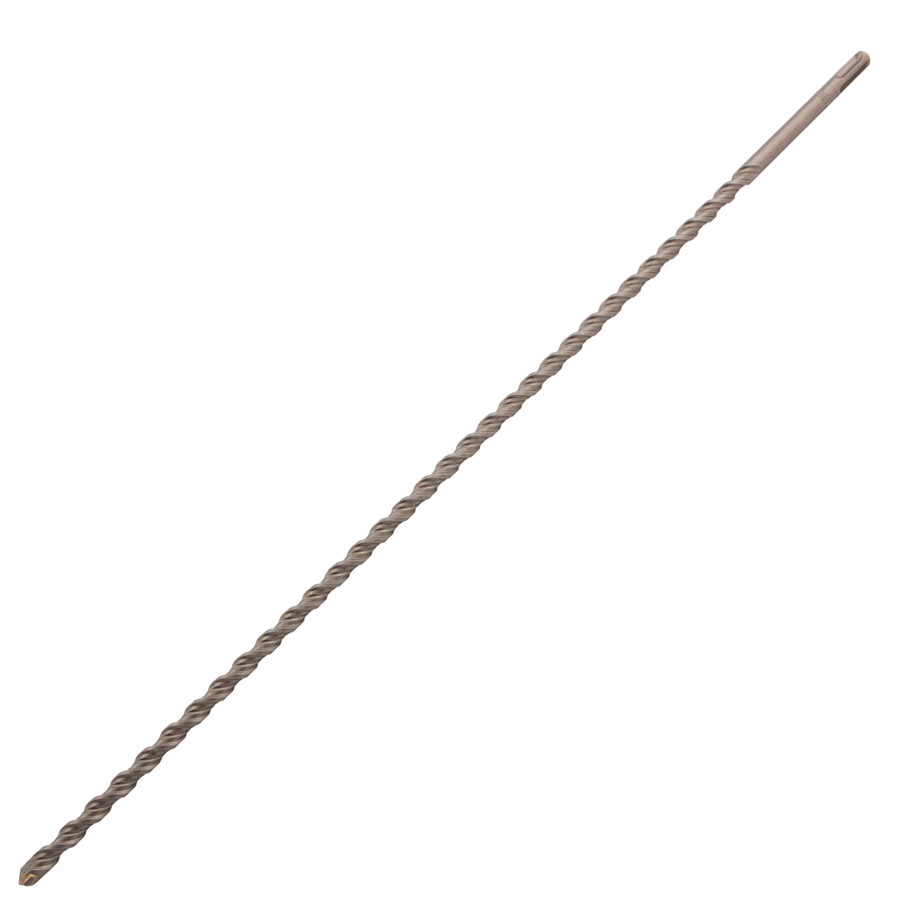 Бур по бетону DENZEL 705028, 12 x 600 мм, двойная спираль, три пылеотводящие кромки