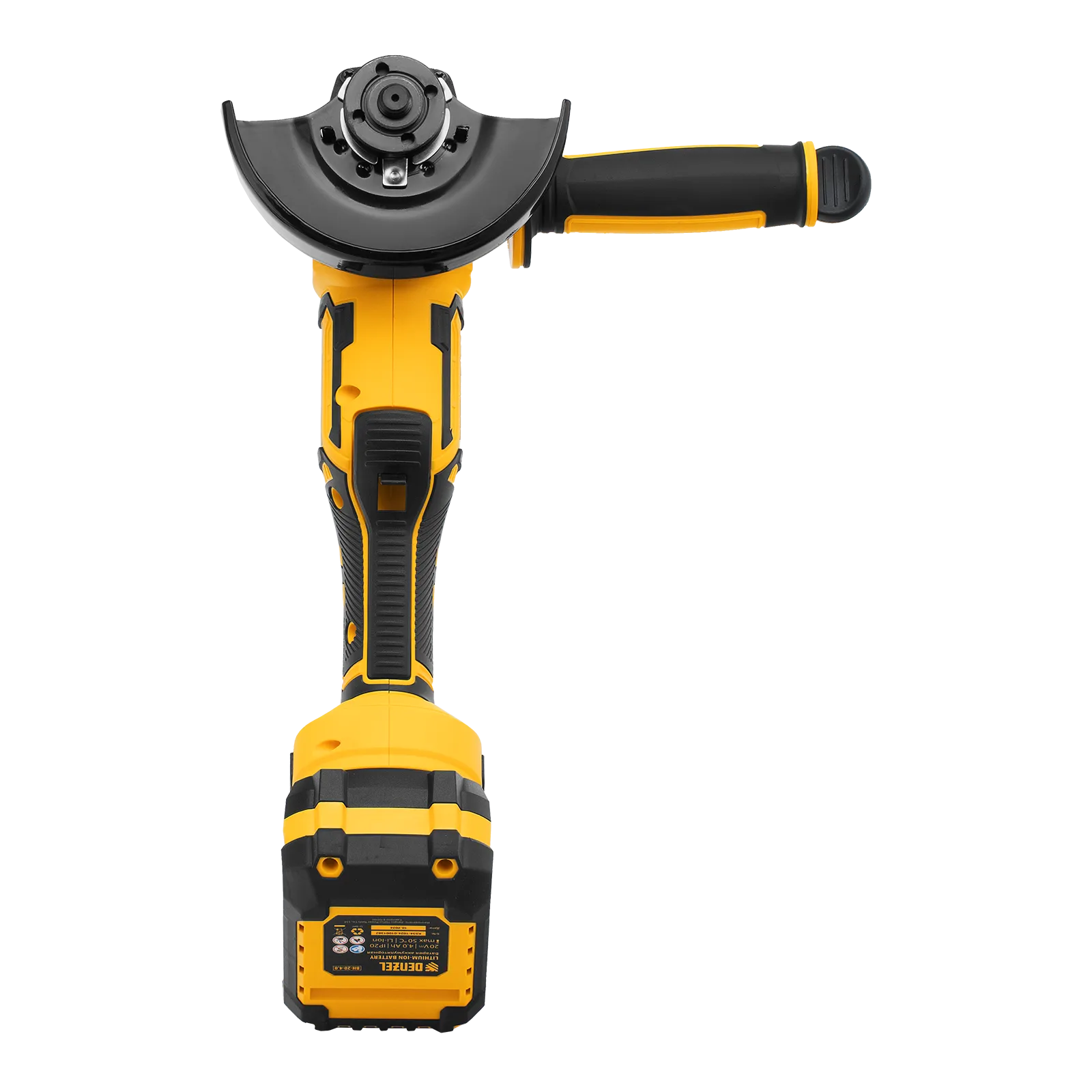 Машина шлифовальная угловая аккумуляторная бесщет. DENZEL AGH-BL-20-125, Li-Ion, 20 В