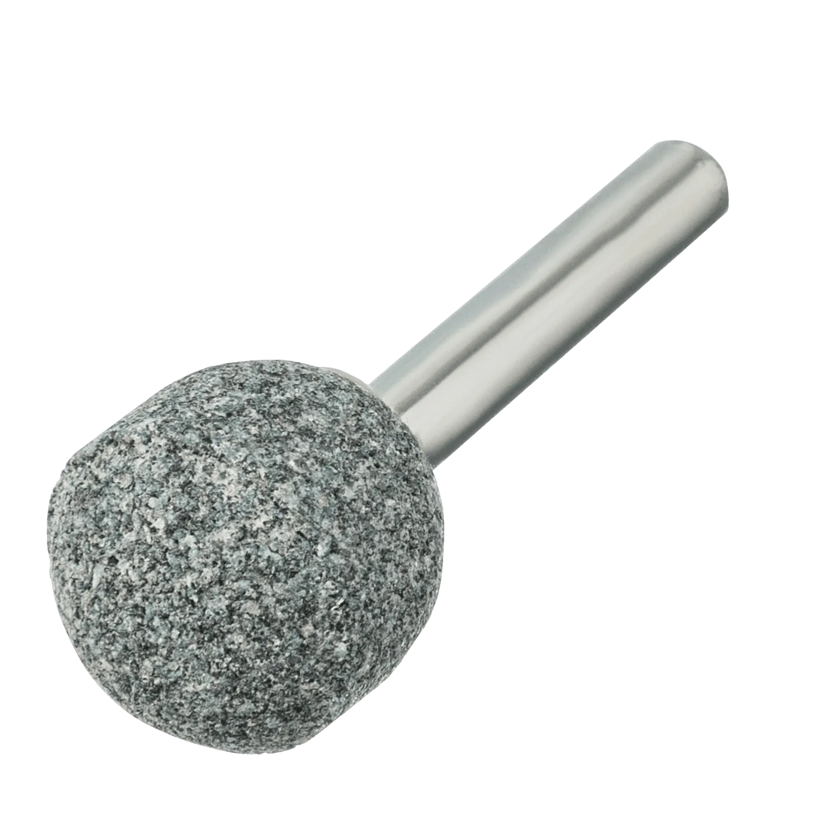 Шарошка абразивная DENZEL шар, 19 мм, для дрели , хвостовик d6 мм, 63С