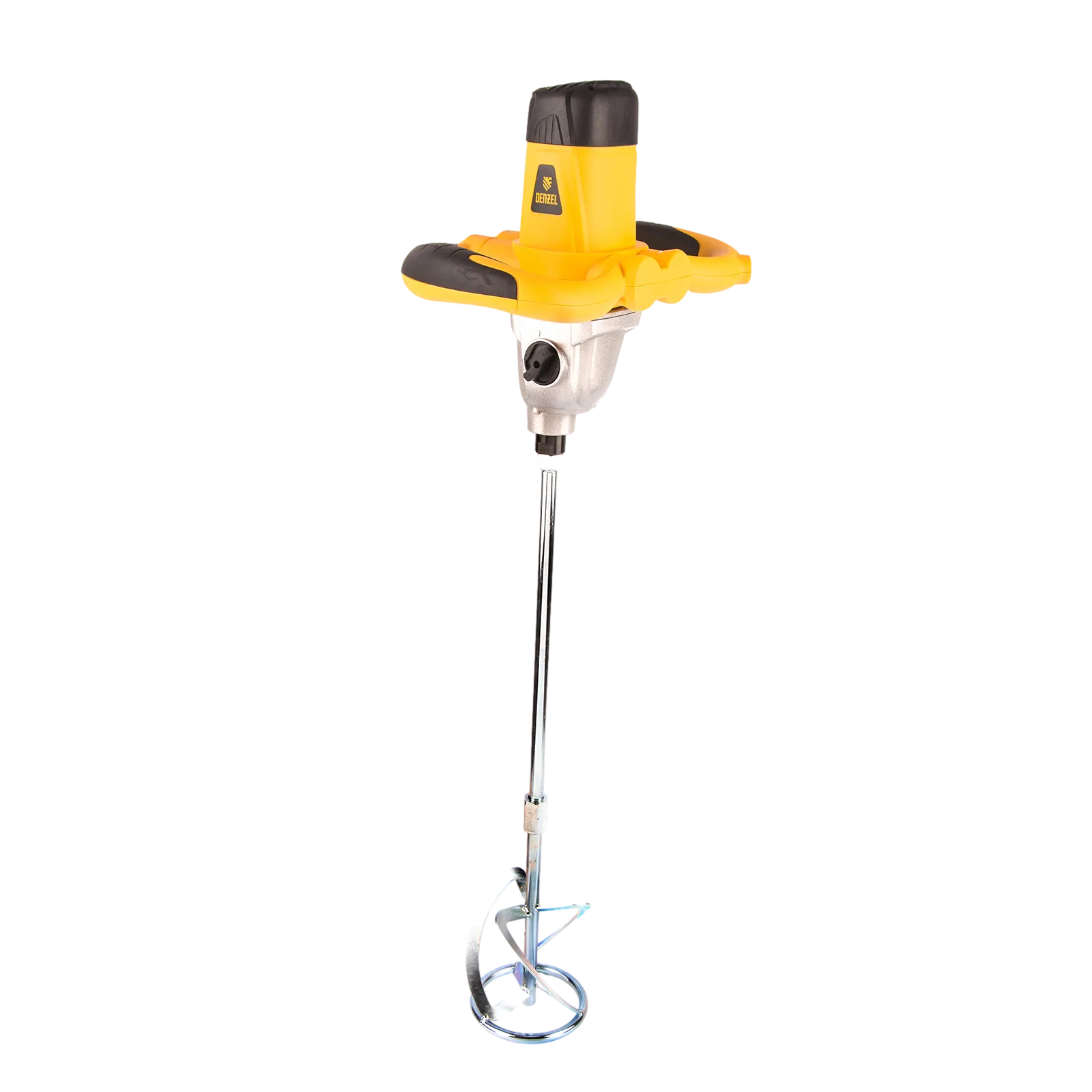 Миксер строительный DENZEL EM-1-1220, 1220 Вт, 0-480/0-800 об/мин