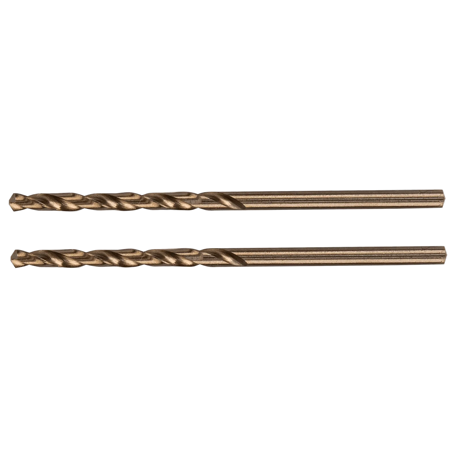 Сверло по металлу DENZEL 2,5 мм, HSS Co-8%, 2 шт.