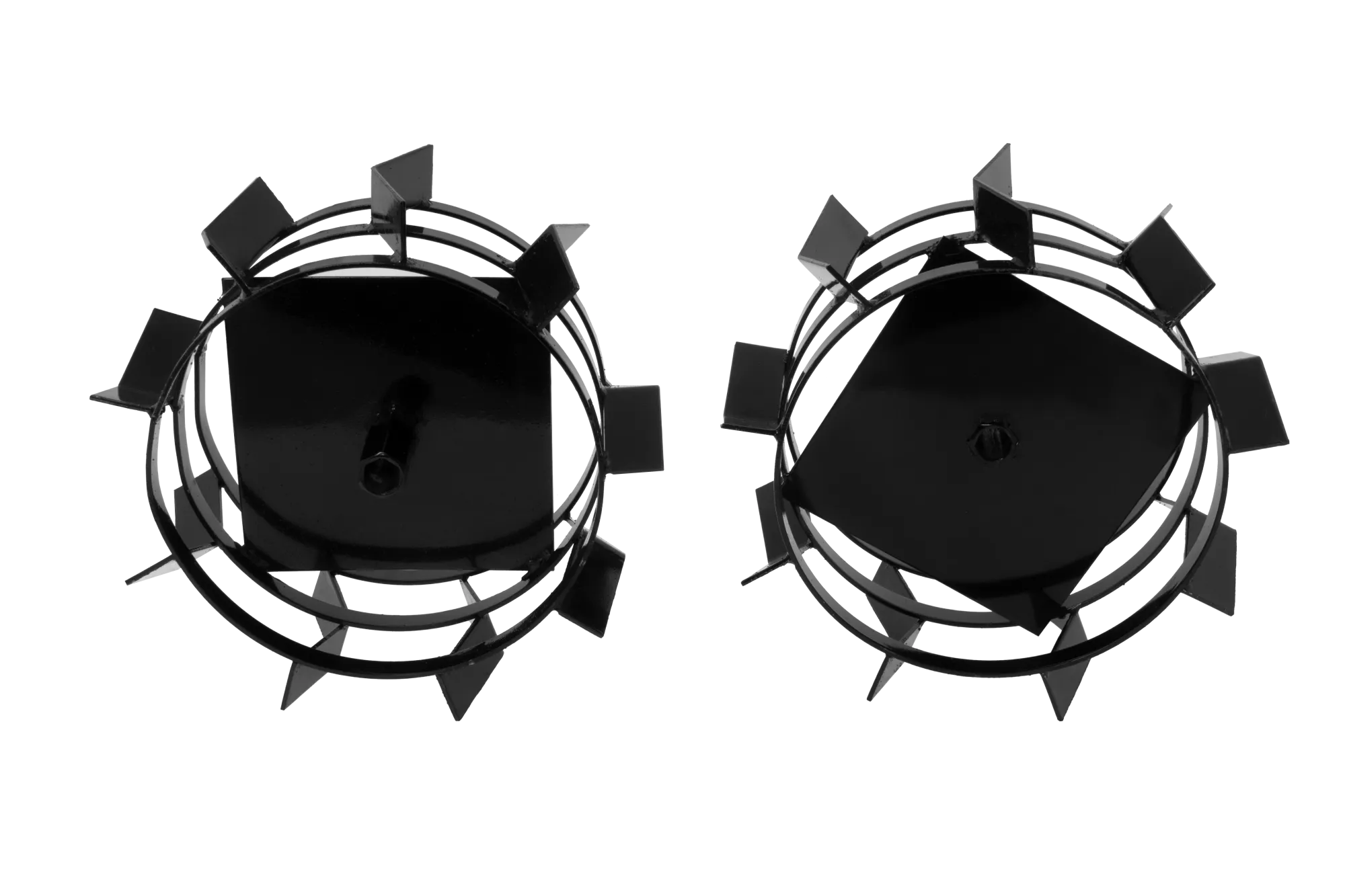 Грунтозацепы DENZEL 380/160 мм, посадка шест. 23 мм, комплект 2 шт