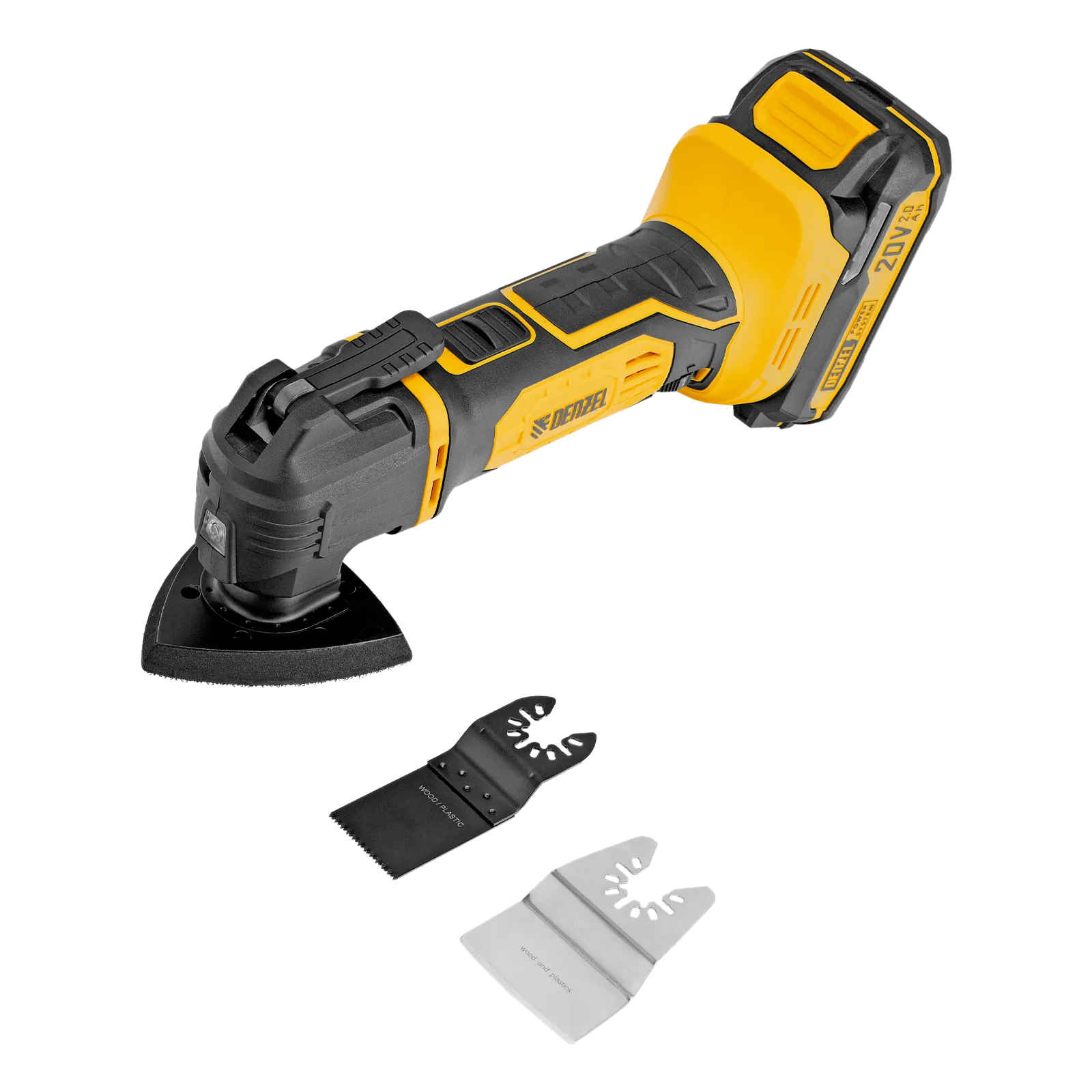 Инструмент многофункциональный аккумуляторный DENZEL CMTH-20, Li-Ion, 20 В