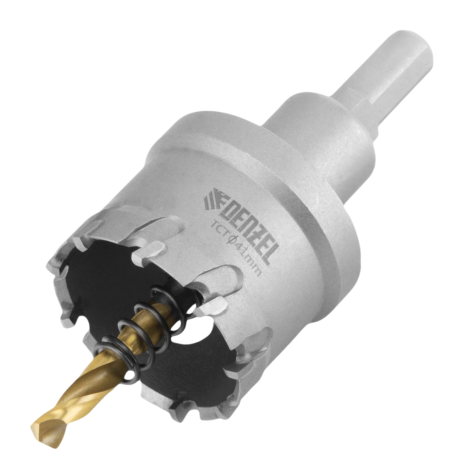 Коронка по металлу DENZEL 724013, 41 мм, твердосплавная