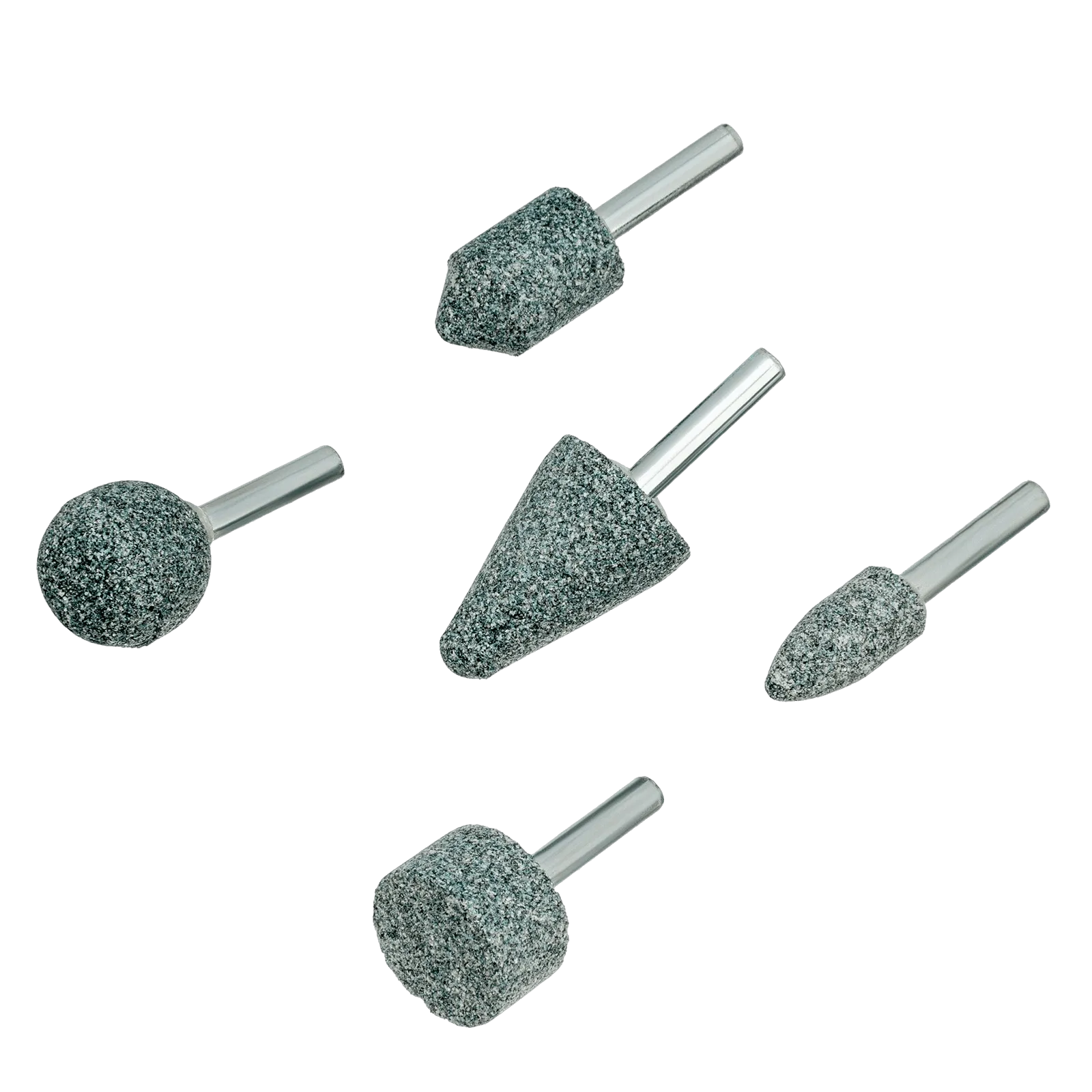 Набор шарошек DENZEL для дрели (ПШМ), 5 шт