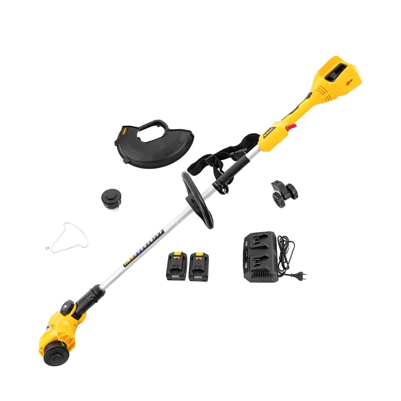 Триммер аккумуляторный DENZEL RТ300-36, Li-ion, 36 В, 4 Ач, 300 мм