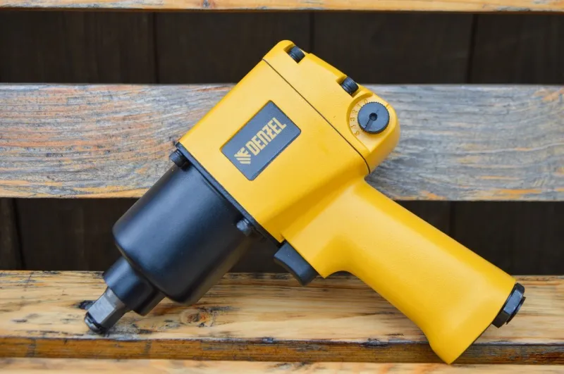 Обзор ударного пневмогайковерта DENZEL IW860 с крутящим моментом 868 Нм