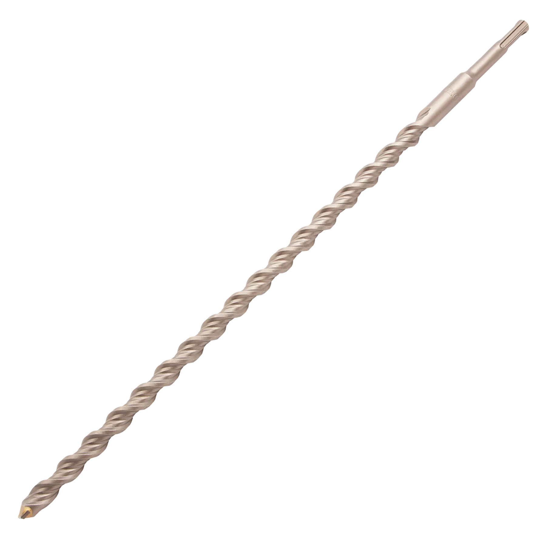 Бур по бетону DENZEL 705040, 16 x 460 мм, двойная спираль, три пылеотводящие кромки