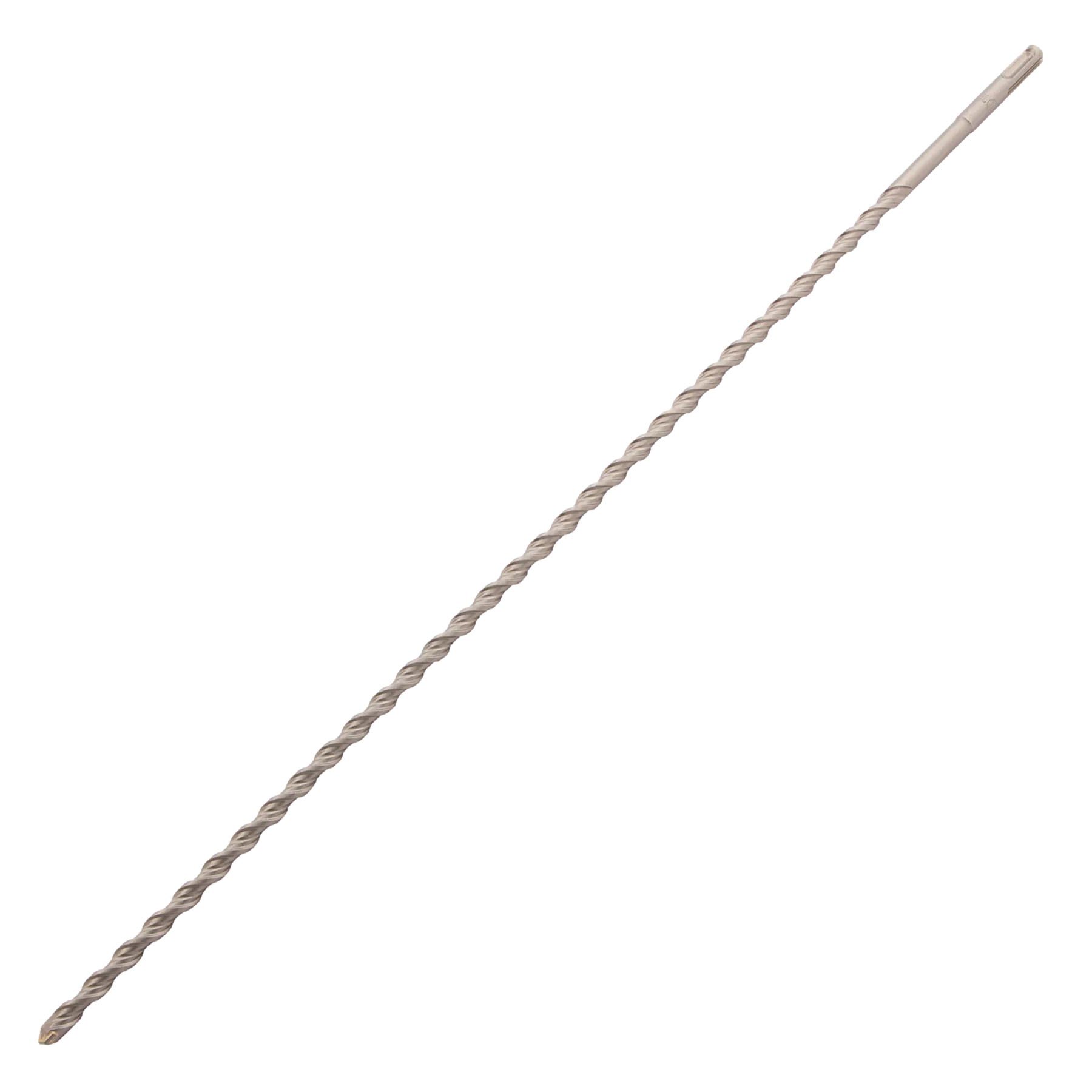 Бур по бетону DENZEL 705022, 10 x 600 мм, двойная спираль, три пылеотводящие кромки