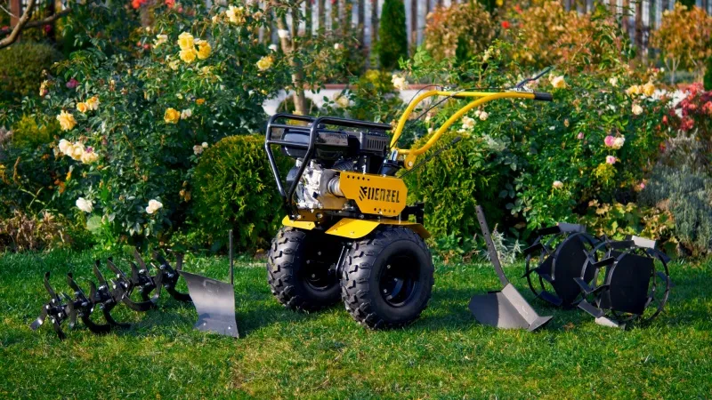 Как выбрать мотоблок для работы на даче, разбираем на линейке DENZEL