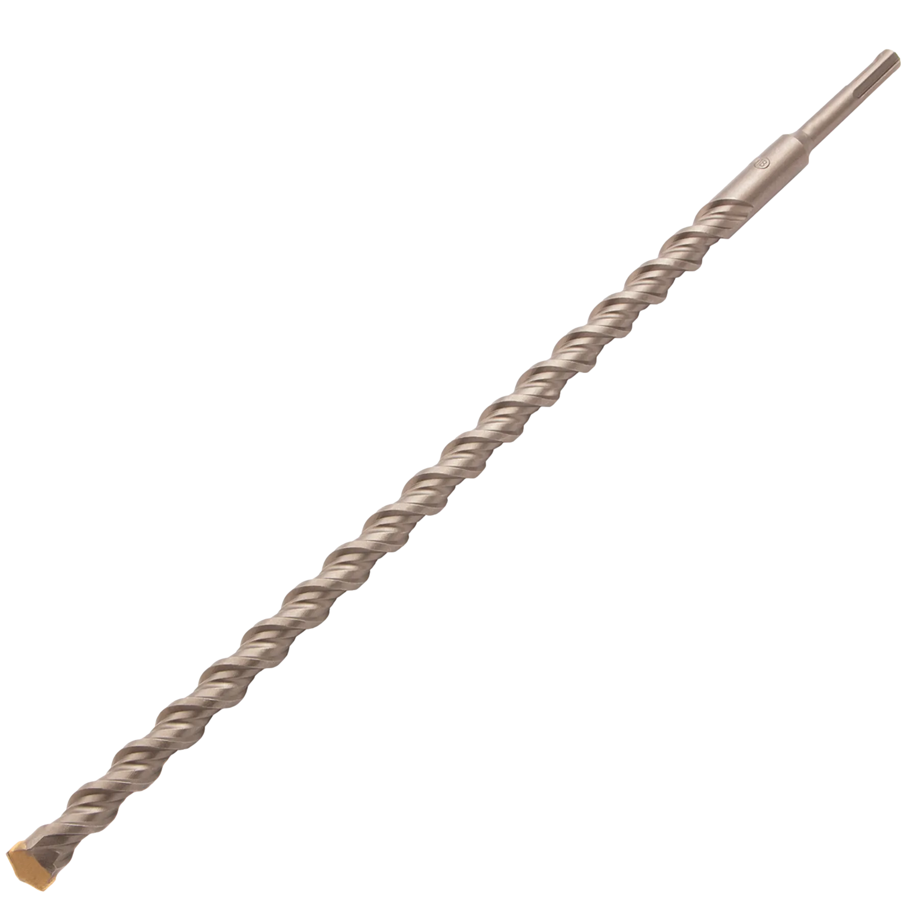 Бур по бетону DENZEL 705045, 18 x 460 мм, двойная спираль, три пылеотводящие кромки