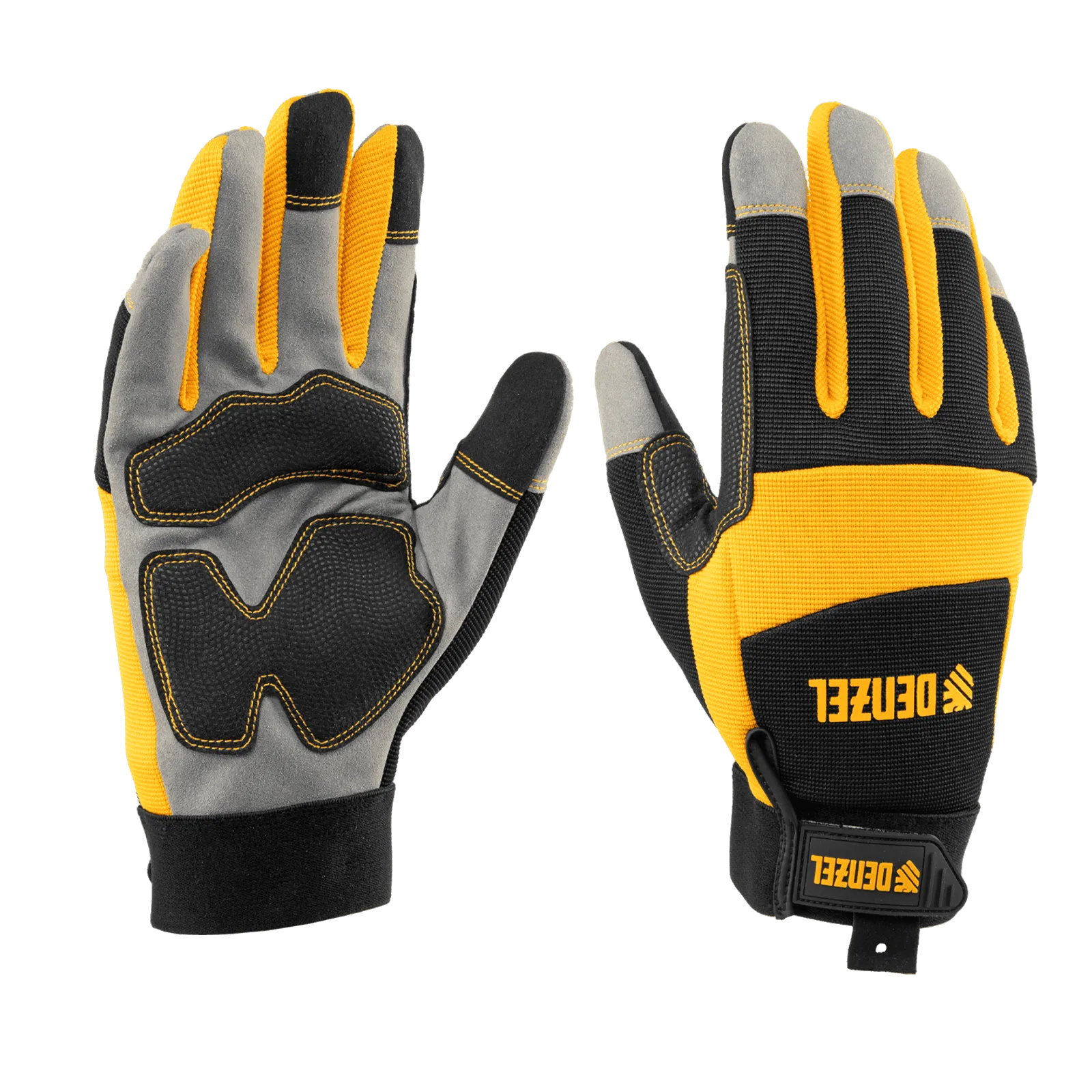 Перчатки универсальные DENZEL усиленные, размер 10