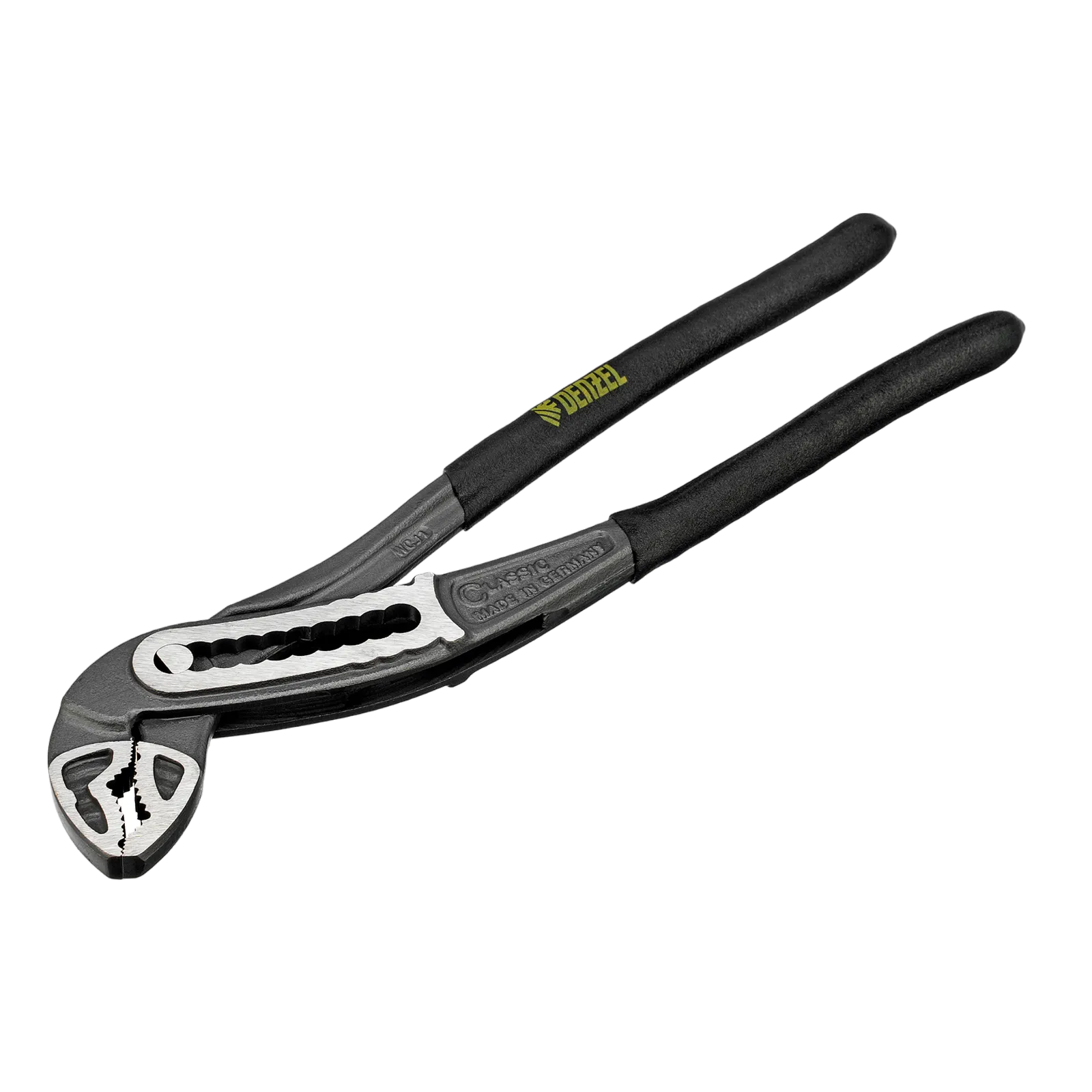 Клещи переставные DENZEL обливные рукоятки, 240 мм