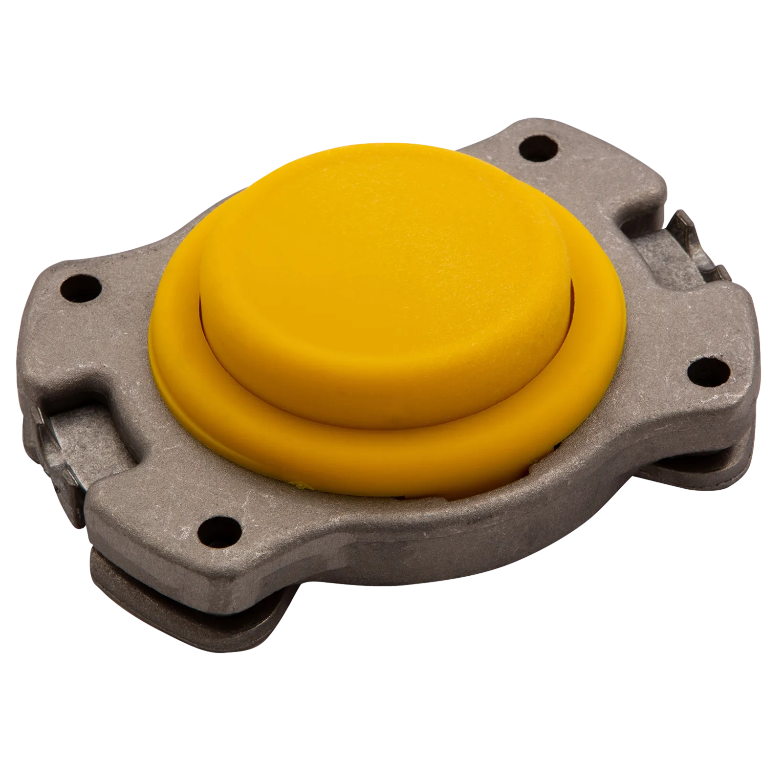 Триммерная головка DENZEL 96363, универсальная, алюминий, шайба 8 мм, 10 мм