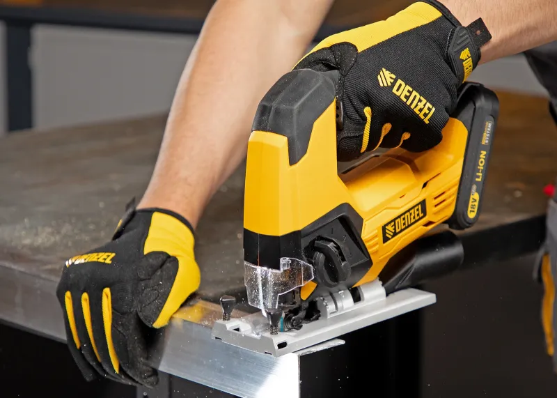 Обзор аккумуляторного лобзика Denzel CJ-80