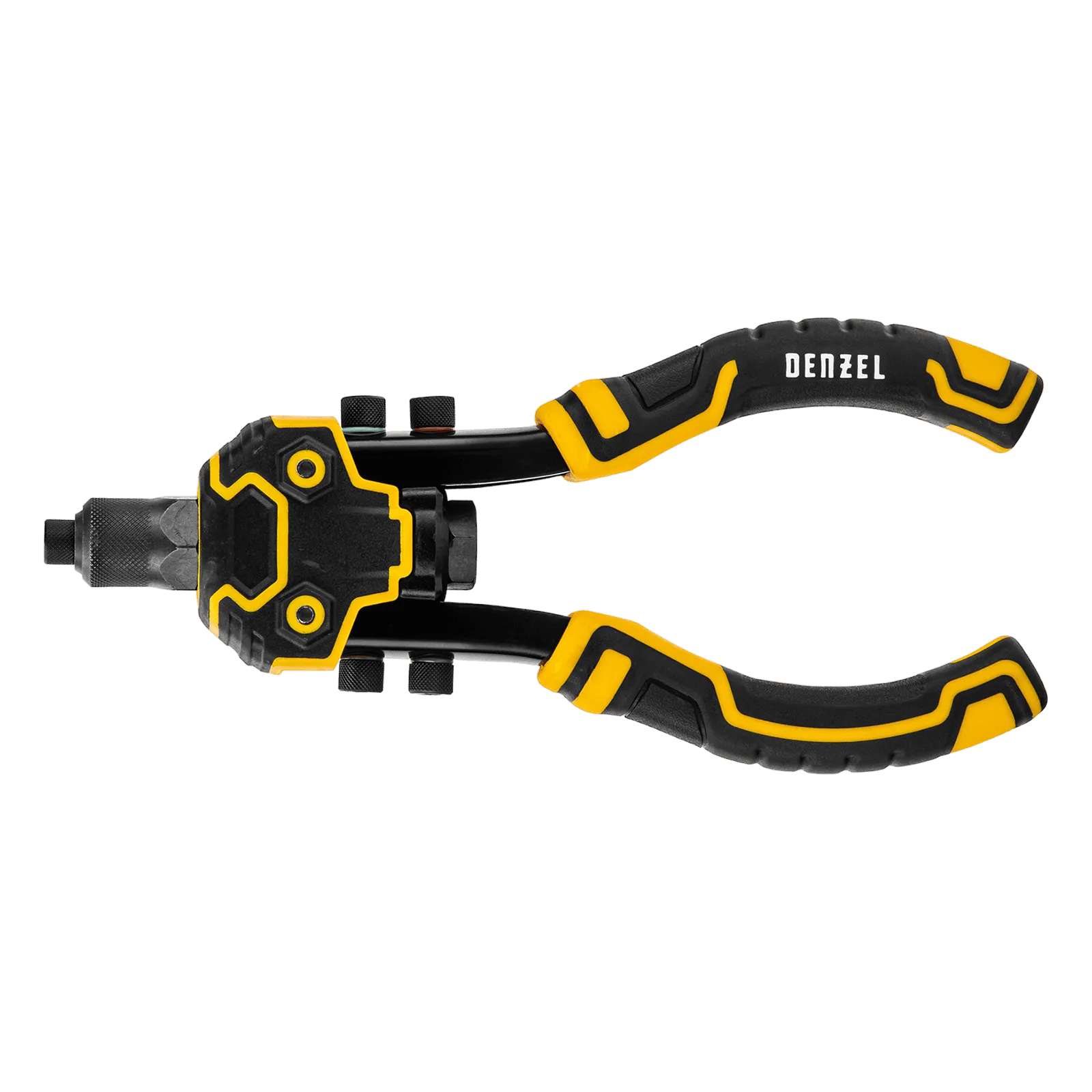 Заклепочник двуручный DENZEL заклепки 2,4-3,2-4,0-4,8-6,4 мм