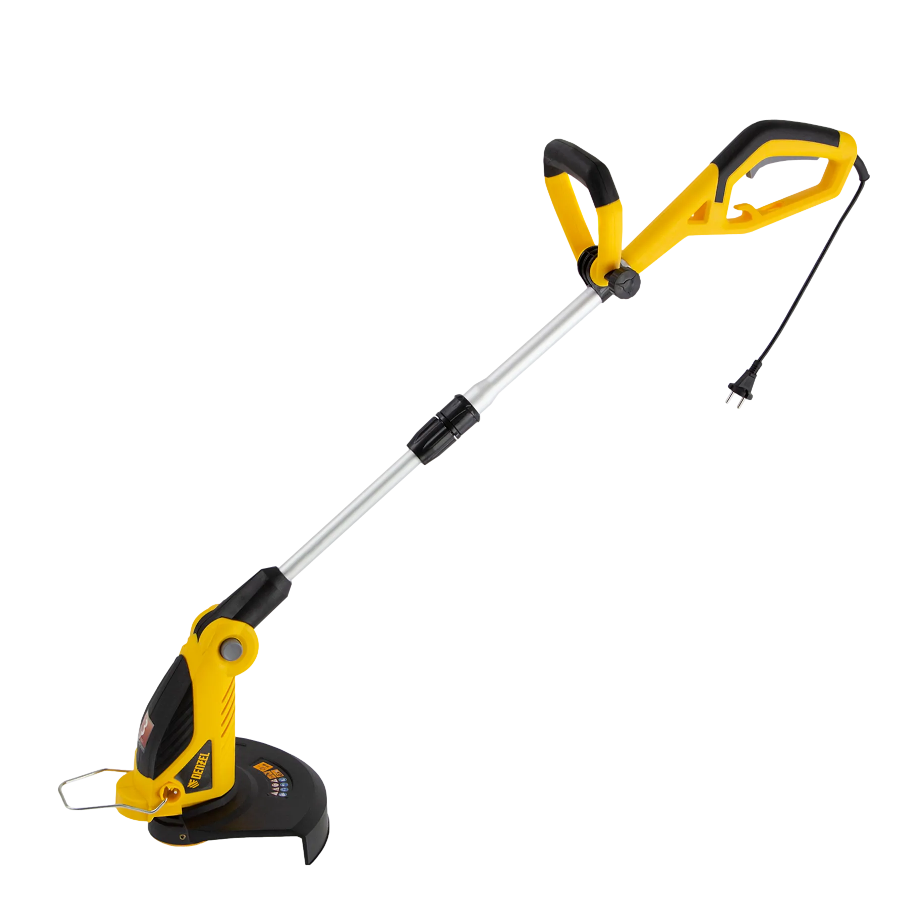Триммер электрический DENZEL TE-650, 650 Вт, 330 мм, катушка автомат, телескопическая штанга