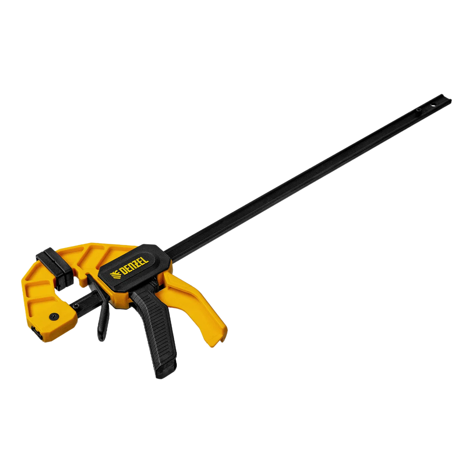 Струбцина DENZEL F-образная, быстрозажимная, 300 х 55 мм, усиленный нейлоновый корпус