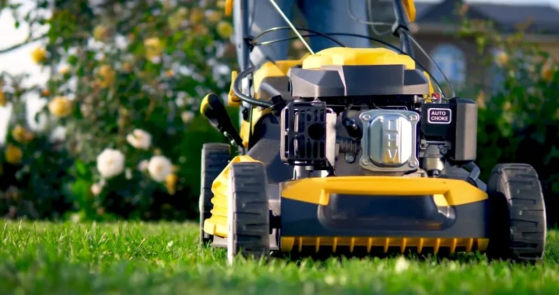 Как завести бензиновую газонокосилку