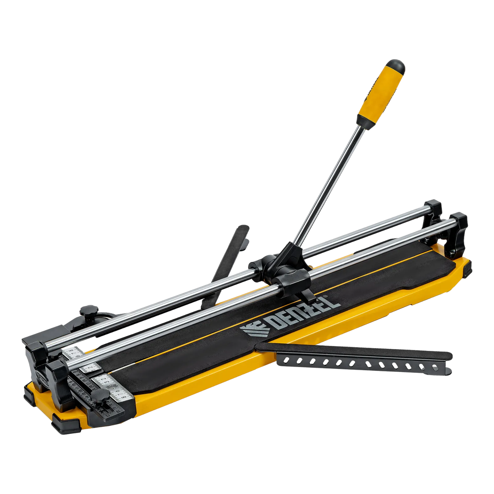 Плиткорез DENZEL 600х14мм, цельнометал. напр., каретка на подш., стальная станина, рукоятка-пенал