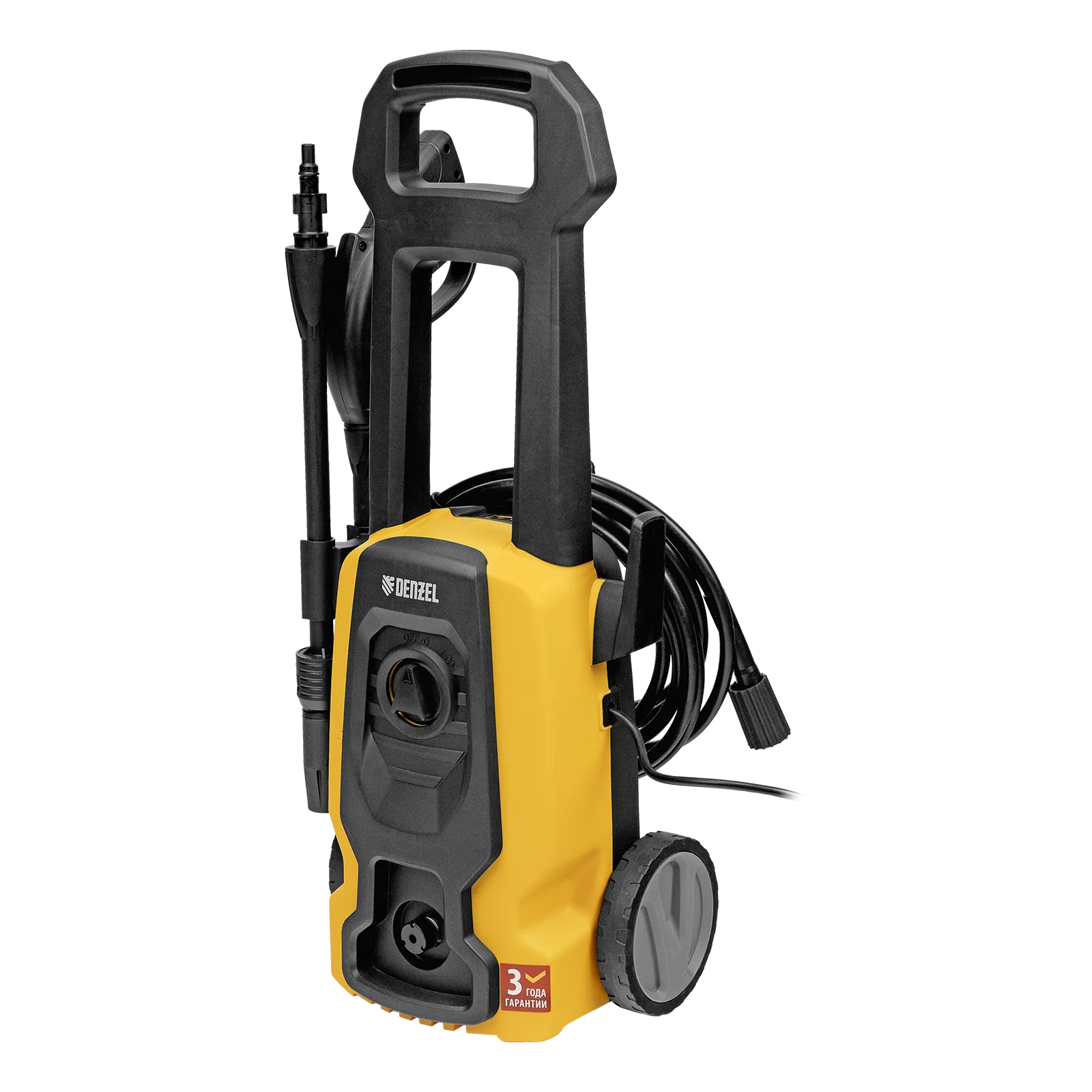 Моечная машина высокого давления DENZEL R-125, 1500 Вт, 125 бар, 350 л/ч