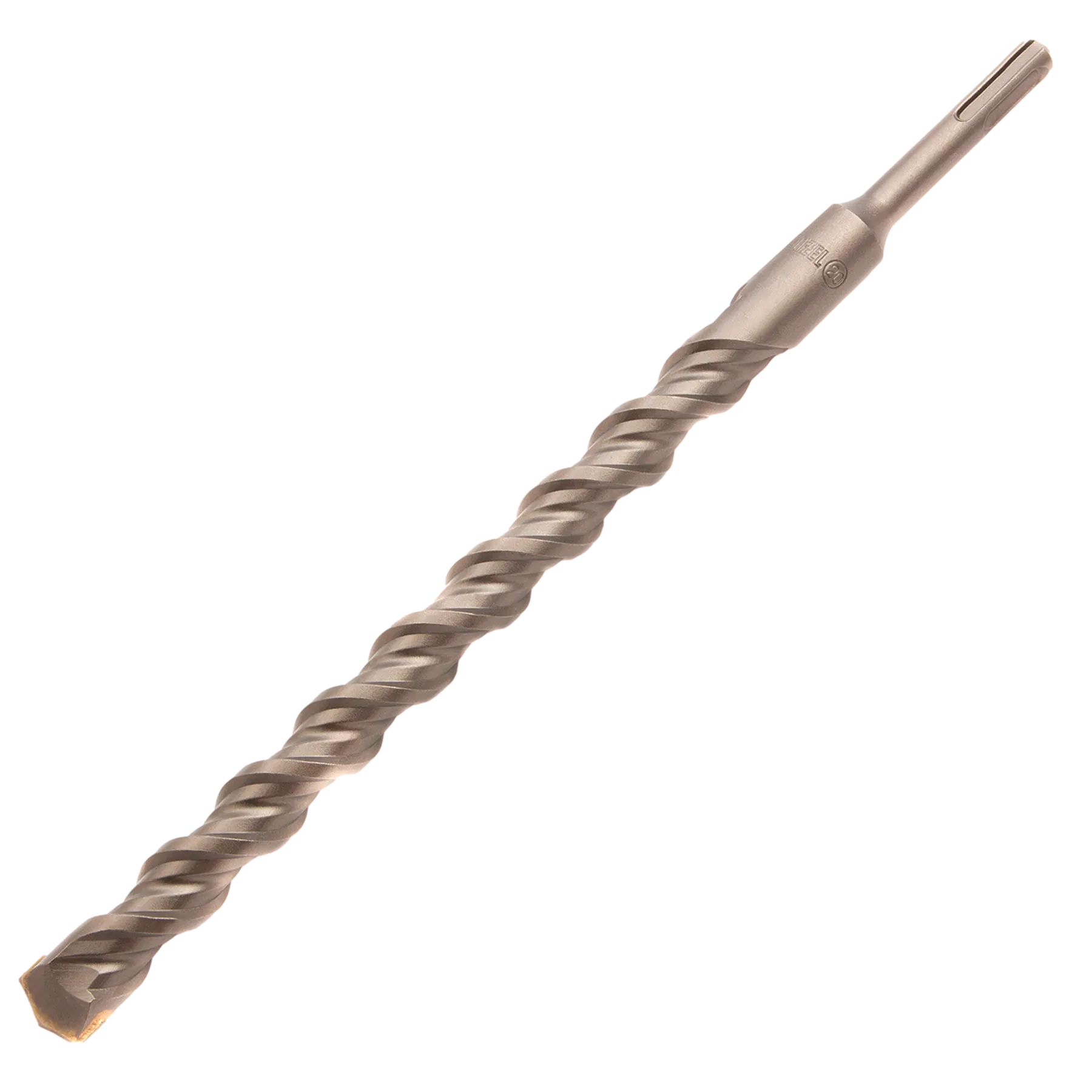 Бур по бетону DENZEL 705048, 20 x 310 мм, двойная спираль, три пылеотводящие кромки