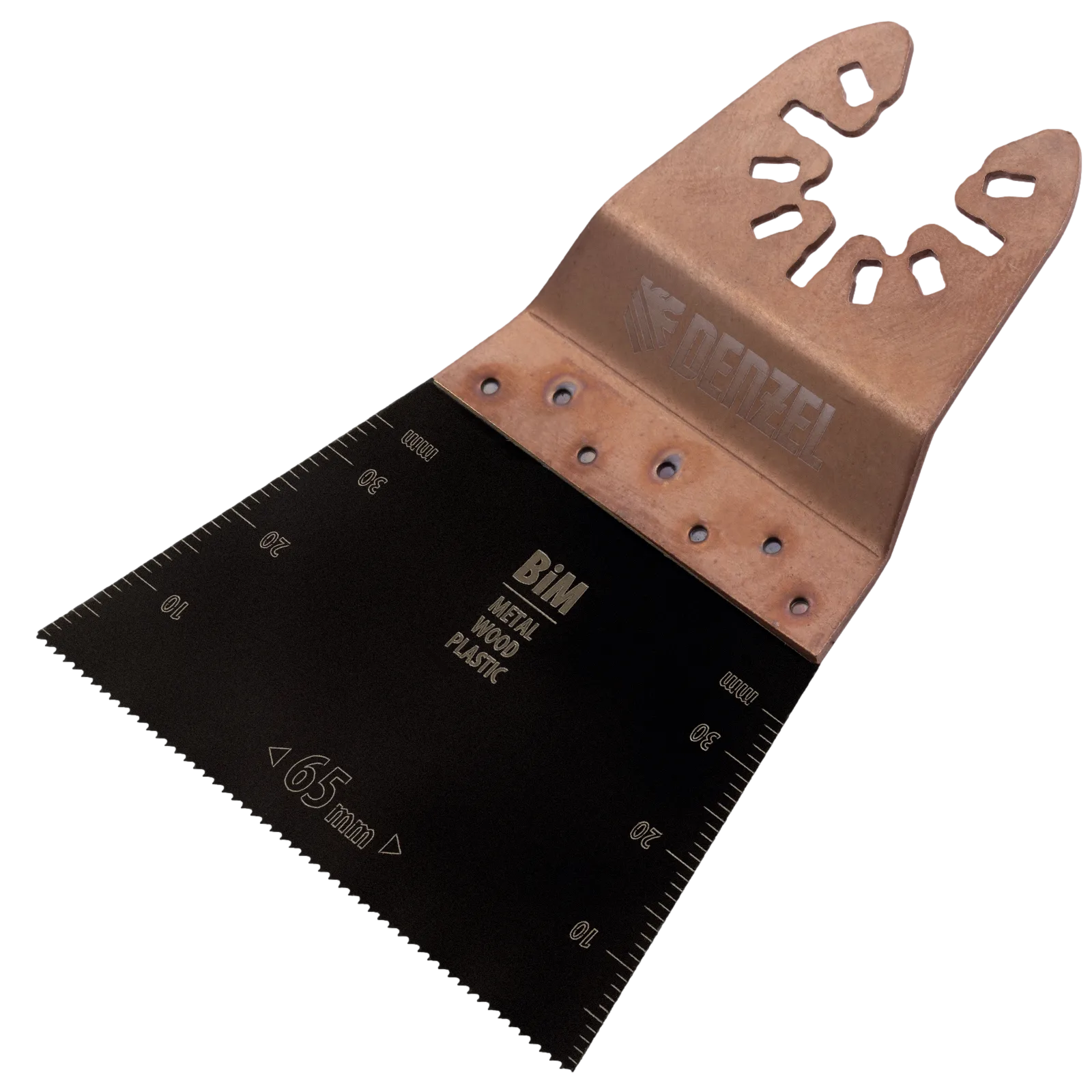 Насадка для МФИ DENZEL 782303 режущая прямая, BiM, по металлу и дереву, 65 x 1.2 мм