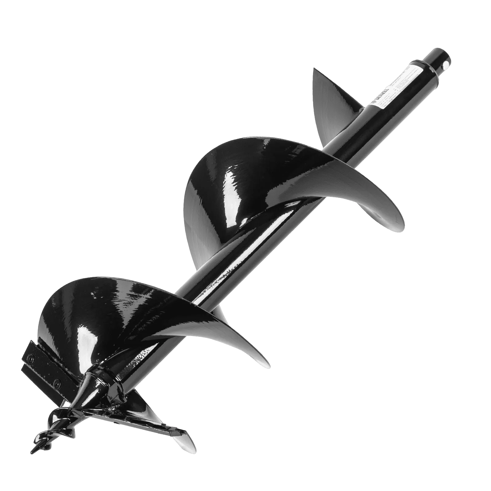 Шнек для грунта DENZEL ER-250, диаметр 250 мм, длина 800 мм,соединение 20 мм, съемный нож