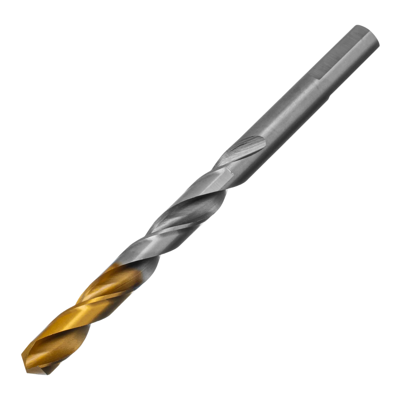 Сверло спиральное по металлу DENZEL 9 x 125 мм, Р6М5, Golden Tip