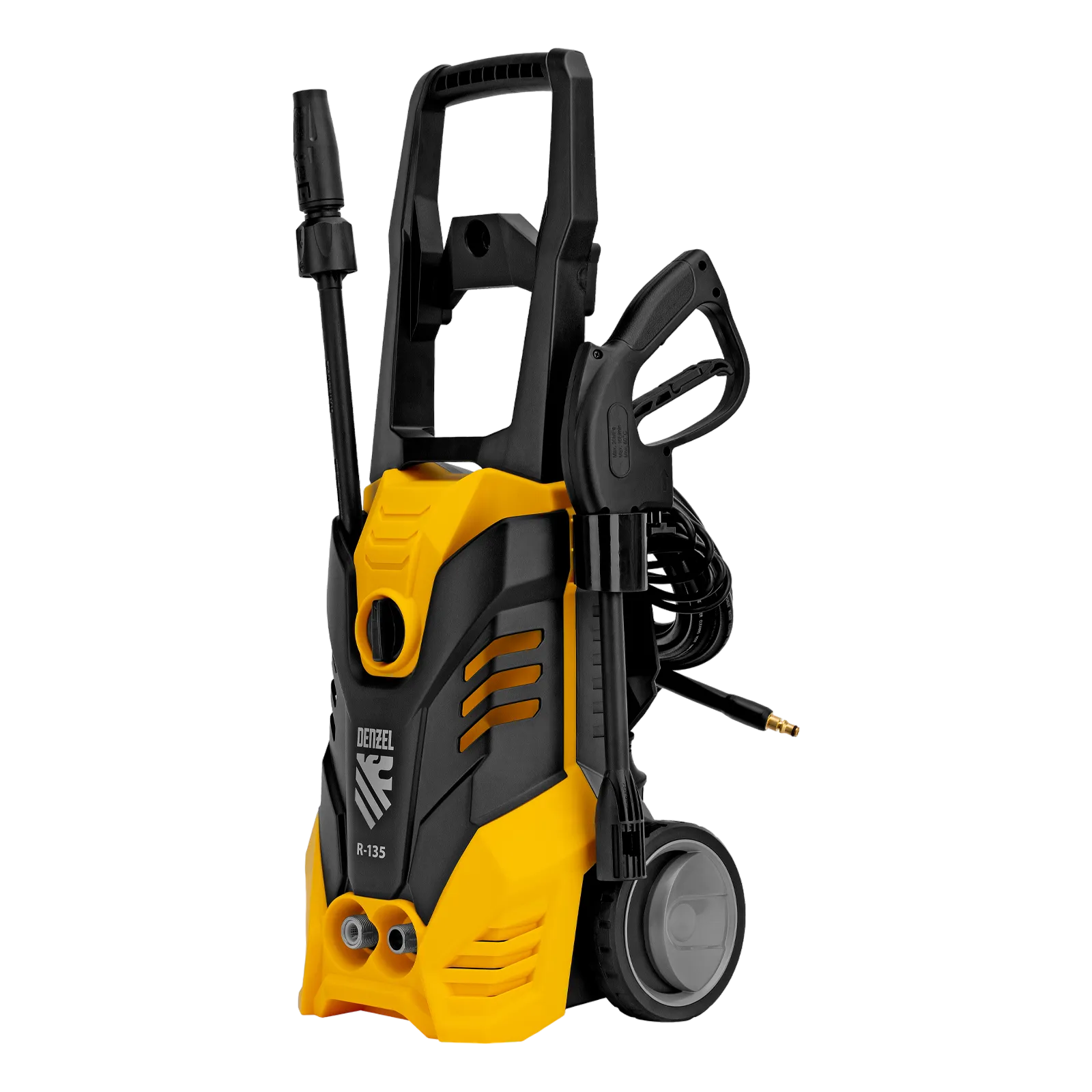 Мойка высокого давления DENZEL R-135, 1800 Вт, 135 бар, 6 л/мин, колесная