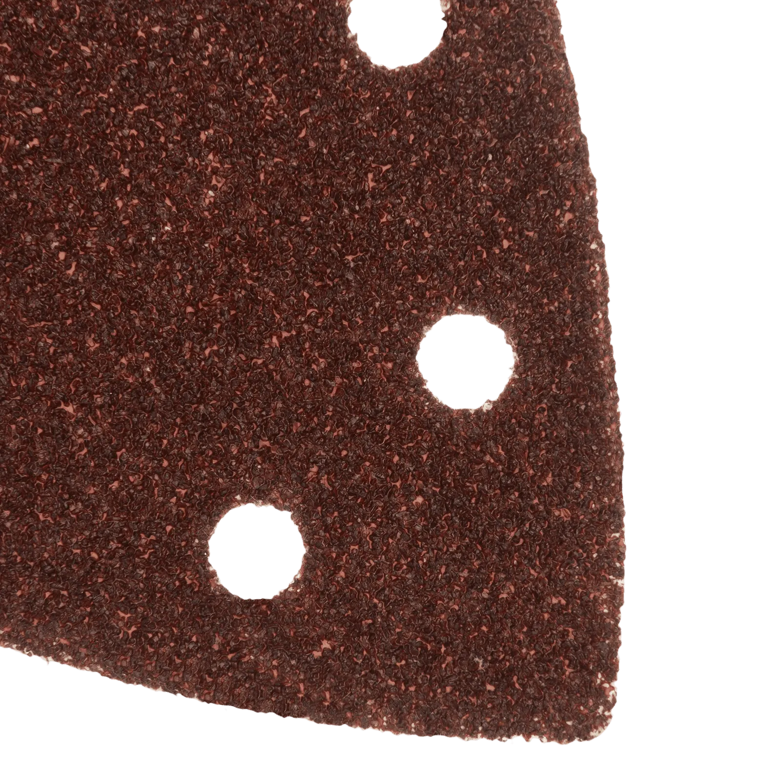 Треугольник абразивный на ворc. подложке под "липучку", перф., P 100, 150х150х100 мм, 5 шт. Denzel