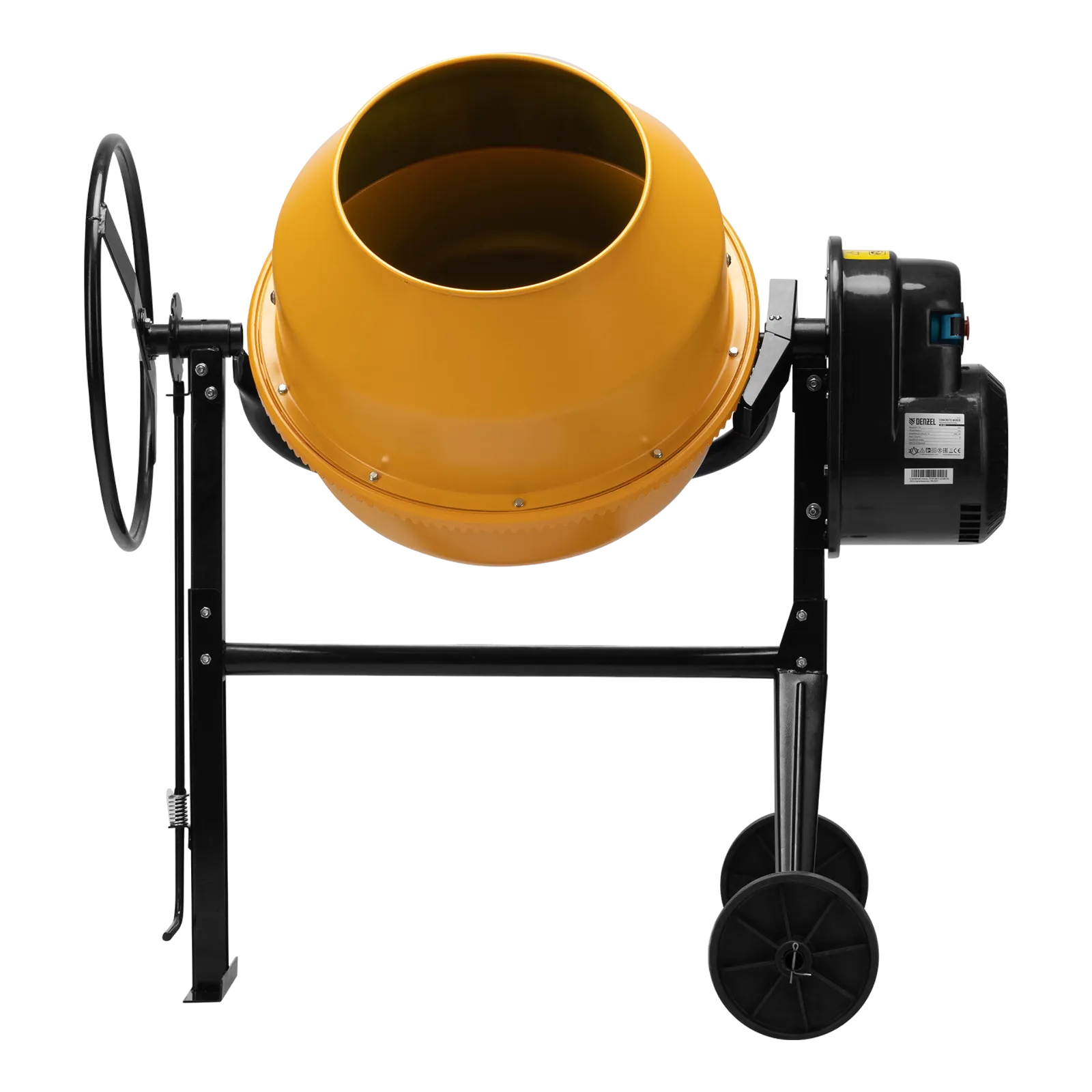 Бетоносмеситель DENZEL B-125, 550 Вт, 130 л