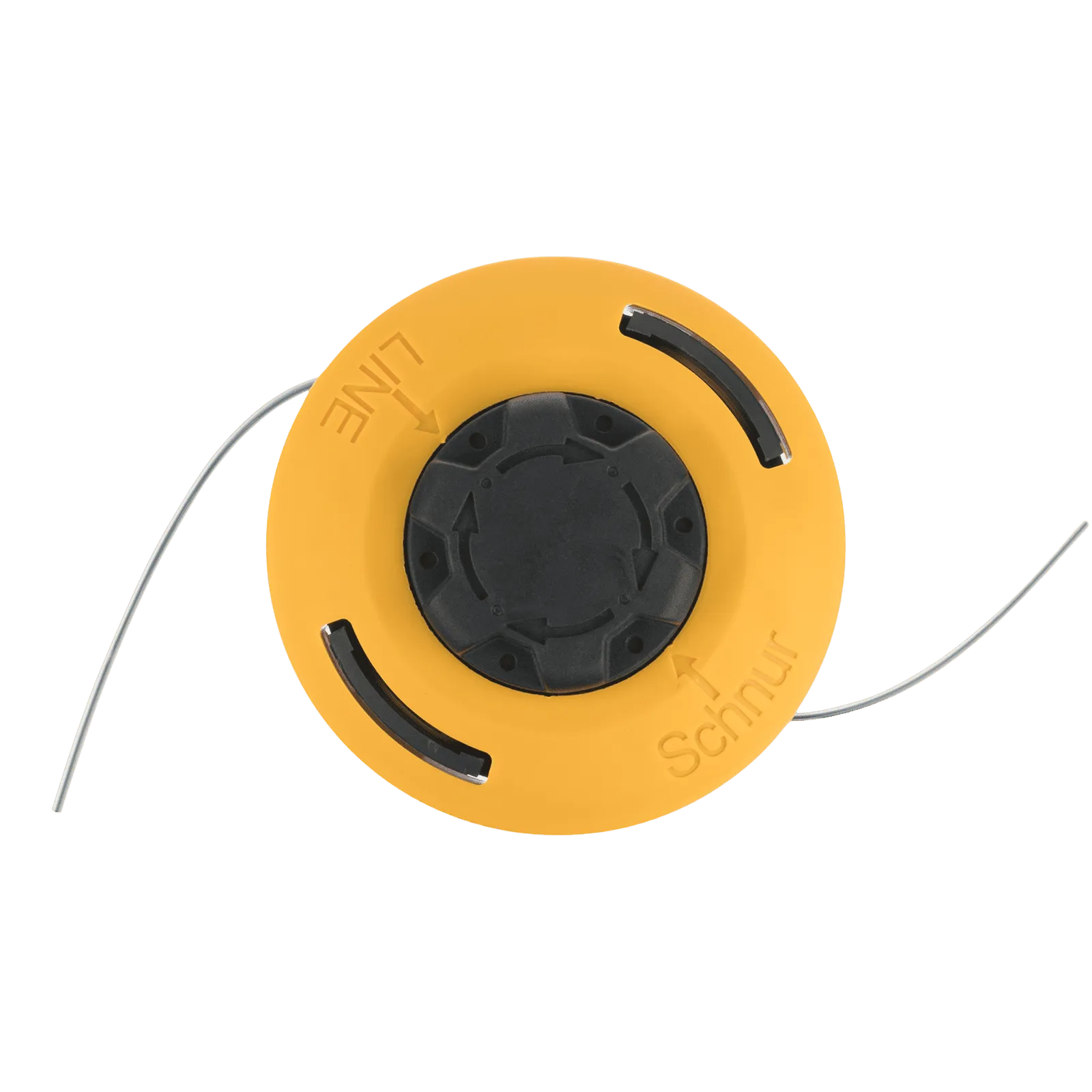 Катушка для триммера DENZEL полуавтомат., гайка М10, М10, М12, лев. шаг 1,25 1,5 1,5мм