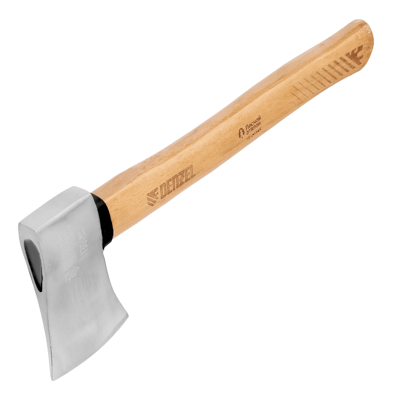 Топор кованый DENZEL 1130 г, американский тип, буковая рукоятка, 430мм, EFP 21888