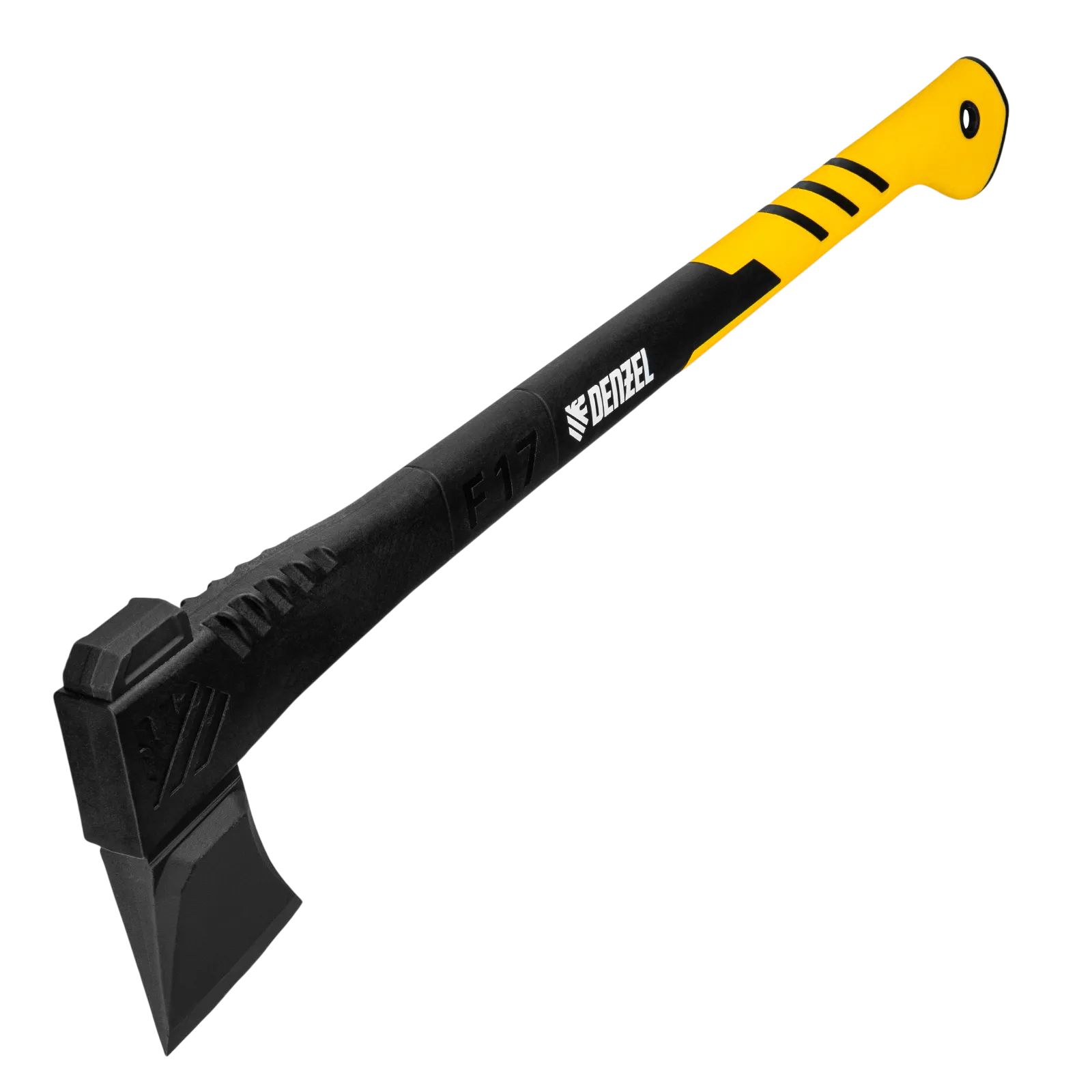 Колун DENZEL, F17, 2500 гр, двухкомпонентная рукоятка, 710 мм
