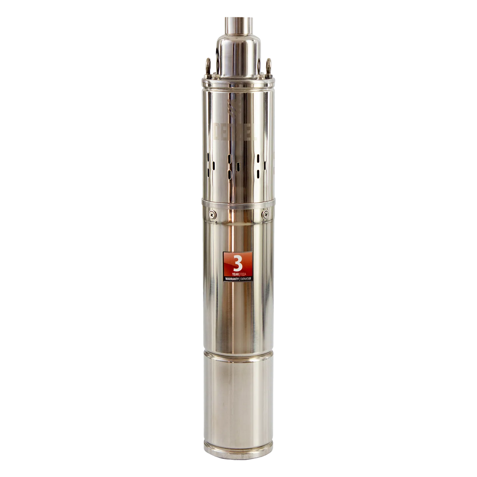 Скважинный насос DENZEL DWS-4-100, 800 Вт, 1700 л/ч, напор 100 м, винтовой, диаметр 4