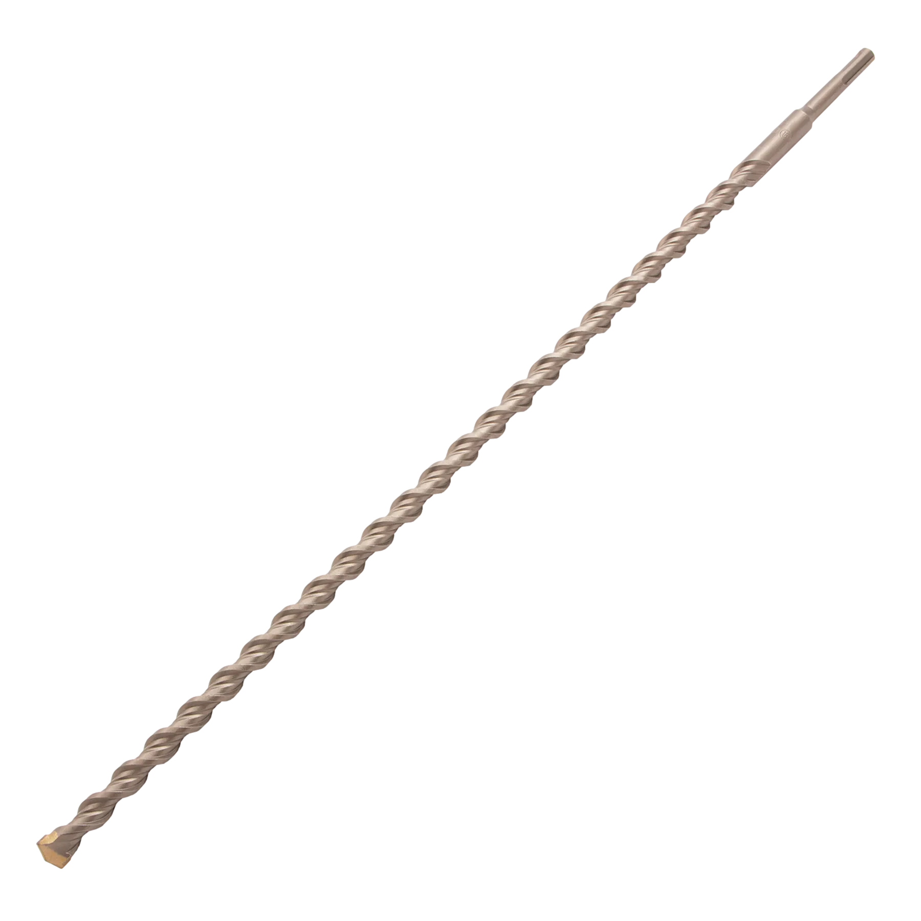 Бур по бетону DENZEL 705042, 16 x 600 мм, двойная спираль, три пылеотводящие кромки