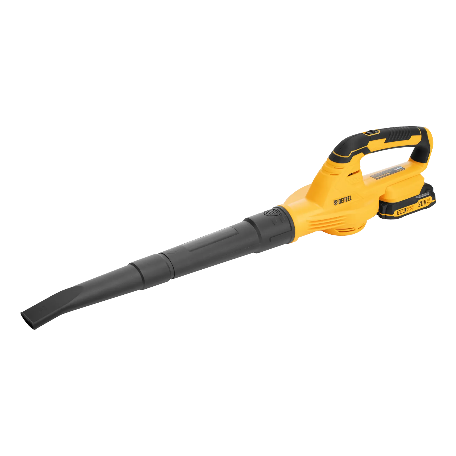 Воздуходувка аккумуляторная DENZEL AB-500, 60 м/с, 500 м3/ч, Li-Ion, 20 В